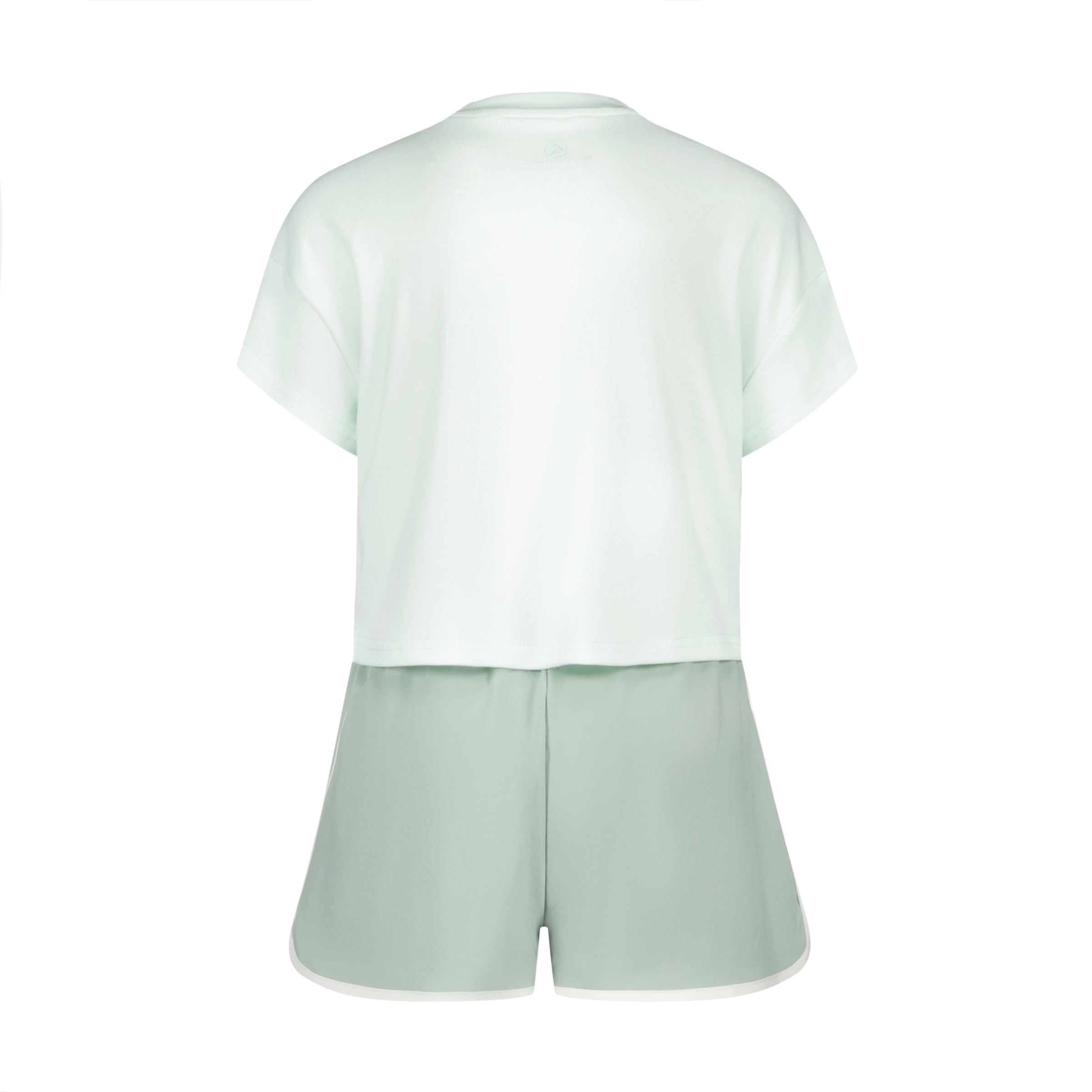 Conjunto de T-shirt+Calções Sportcasual de Menina Verde-Sala-de-Operações-5