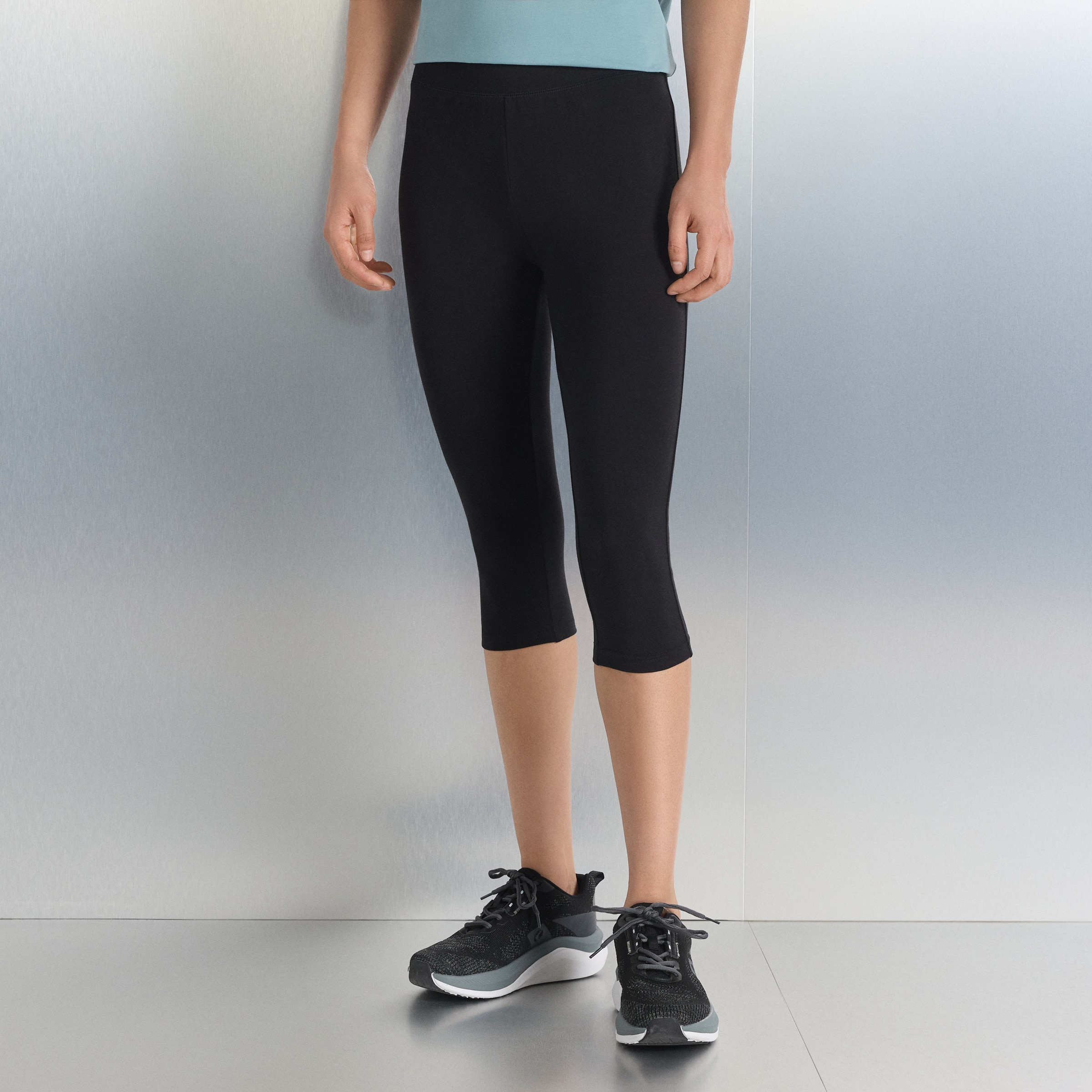 Leggings Sportcasual de Mulher Preto-2
