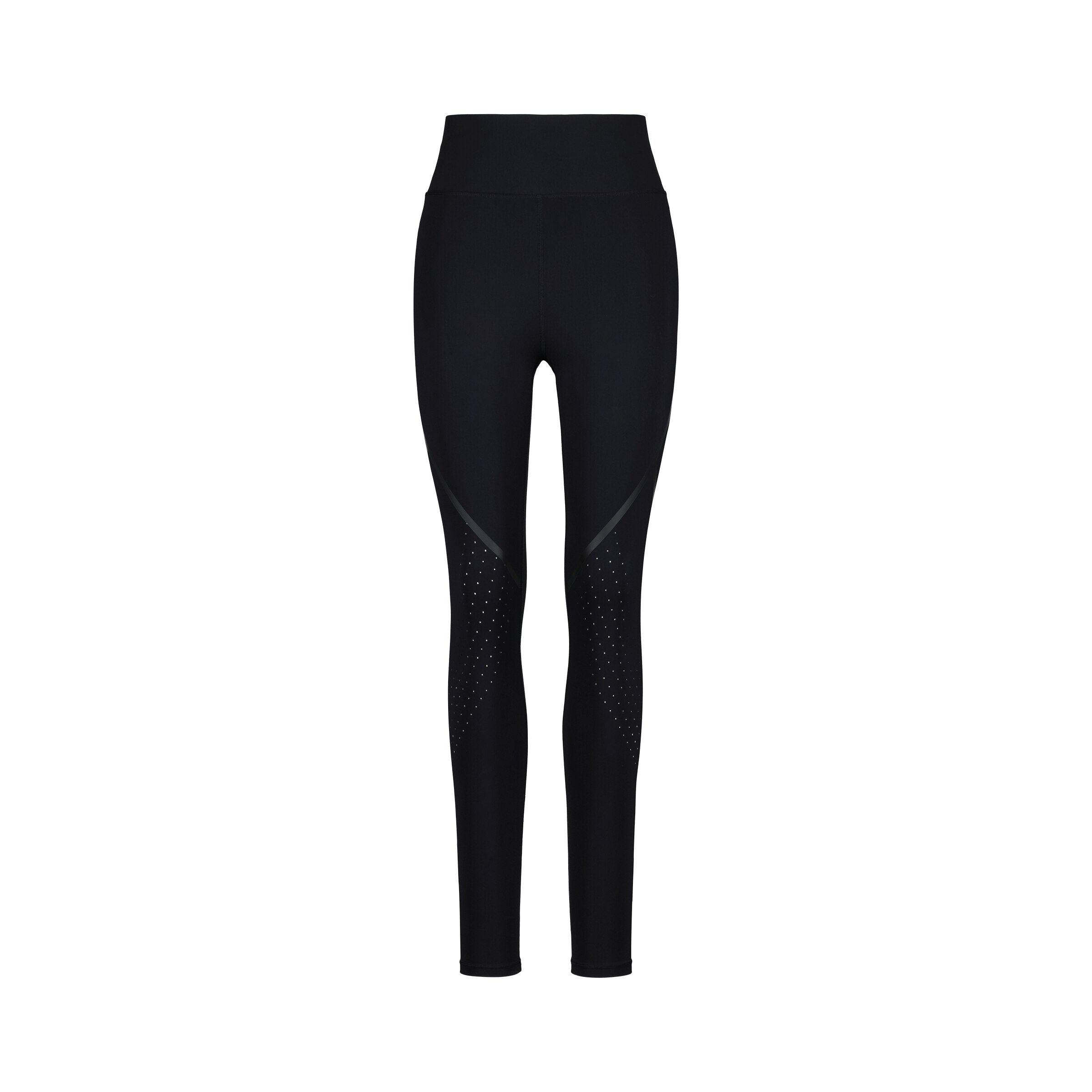 Leggings de Cintura Subida de Training de Mulher Preto-4