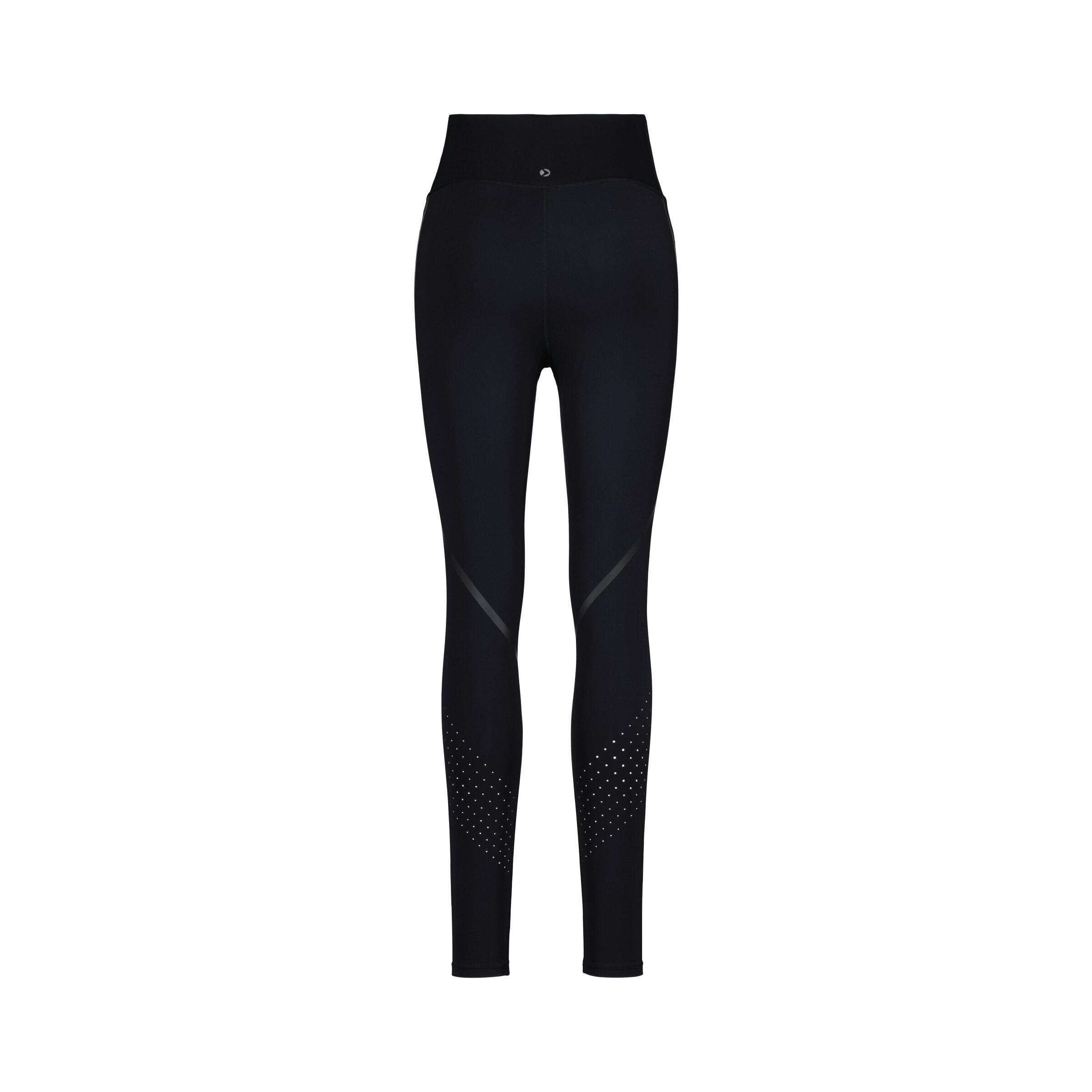 Leggings de Cintura Subida de Training de Mulher Preto-5