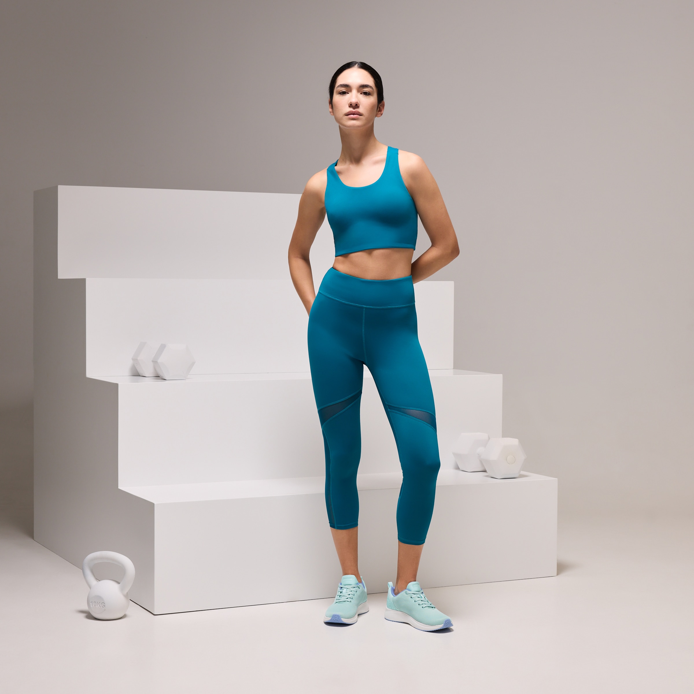 Imagem 0 de Leggings 7/8 de Training de Mulher com Mesh
