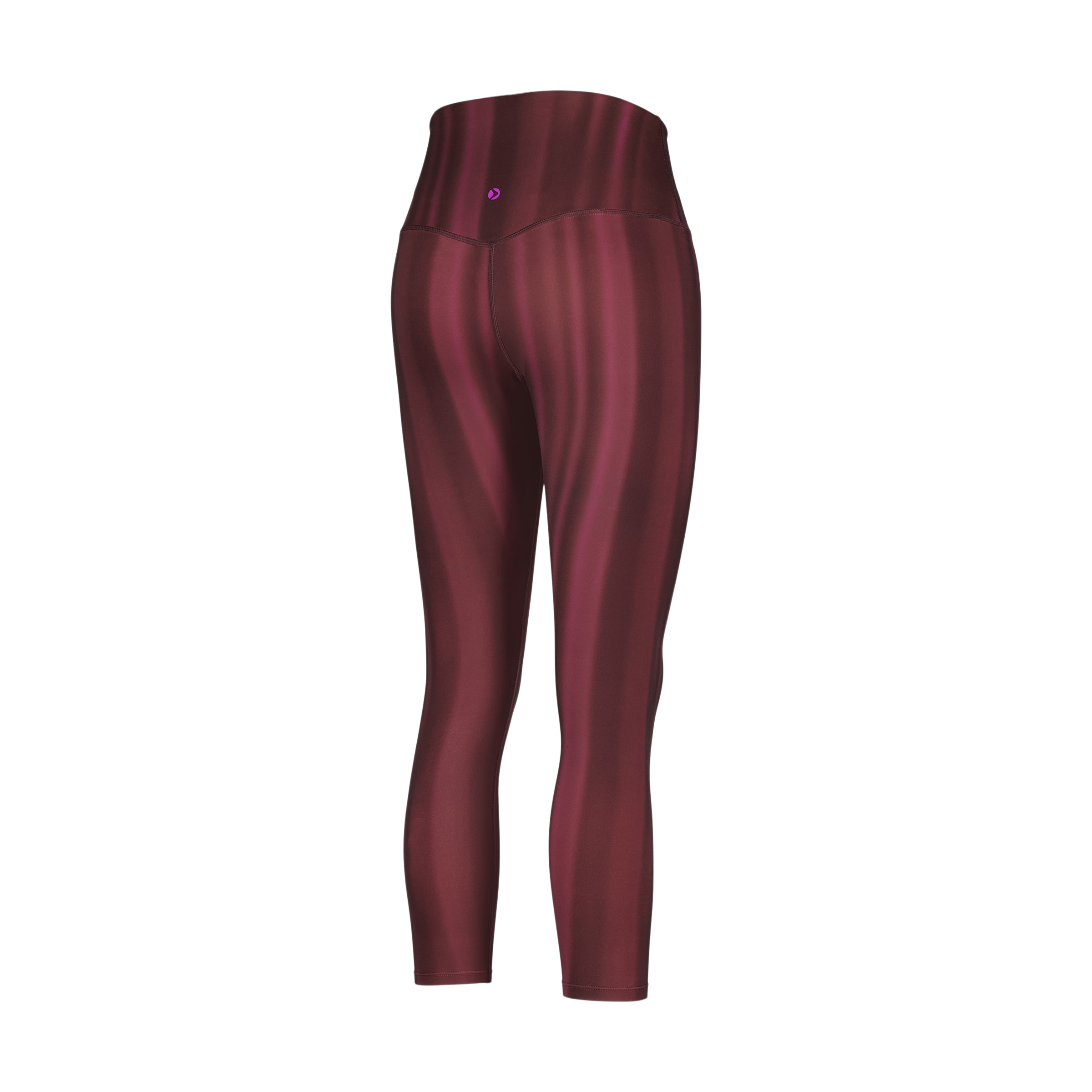 Leggings de Training Estampadas de Mulher Bordeaux-5