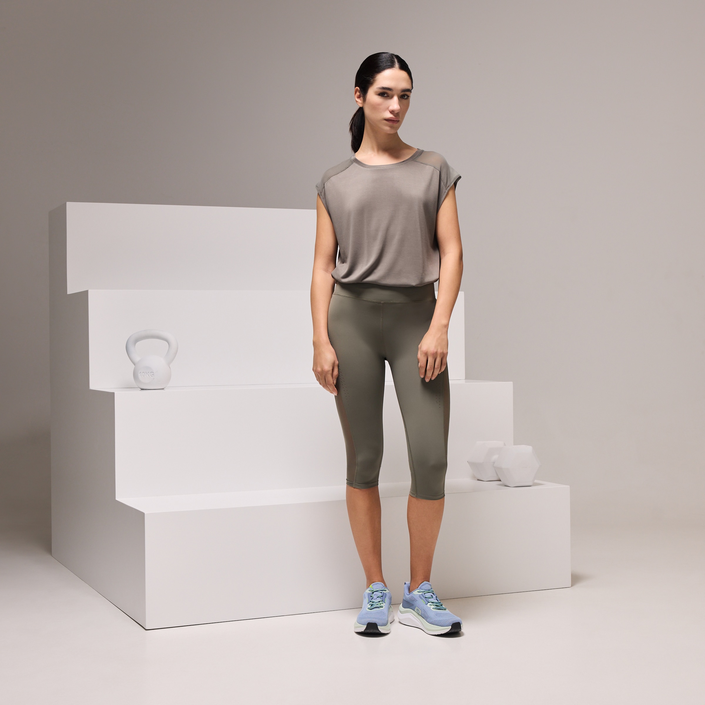 Imagem 0 de Leggings de Training de Mulher com Mesh