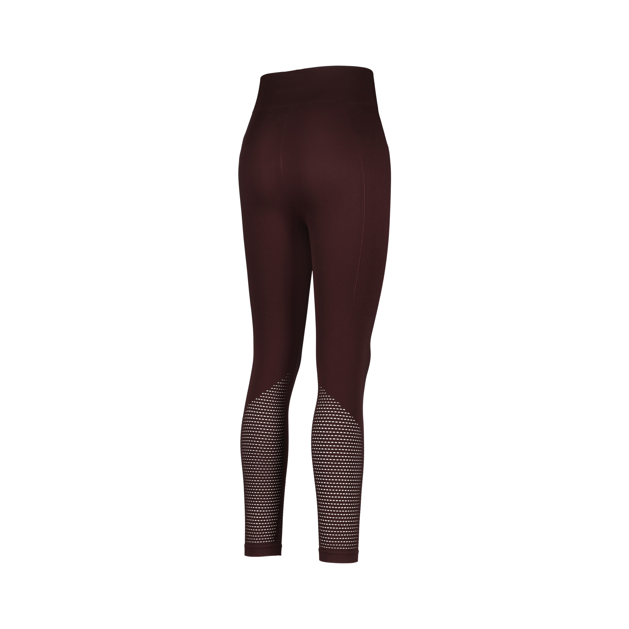 Leggings Seamless de Yoga de Mulher Bordeaux-5