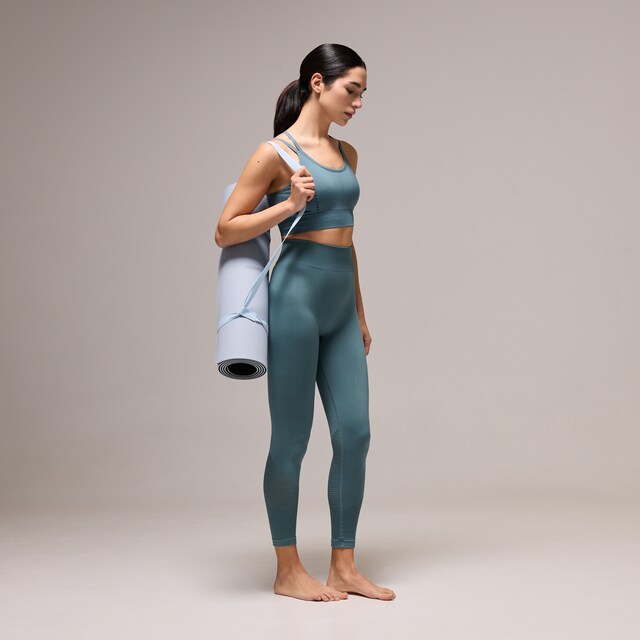 Malla larga seamless de Yoga de mujer Boomerang