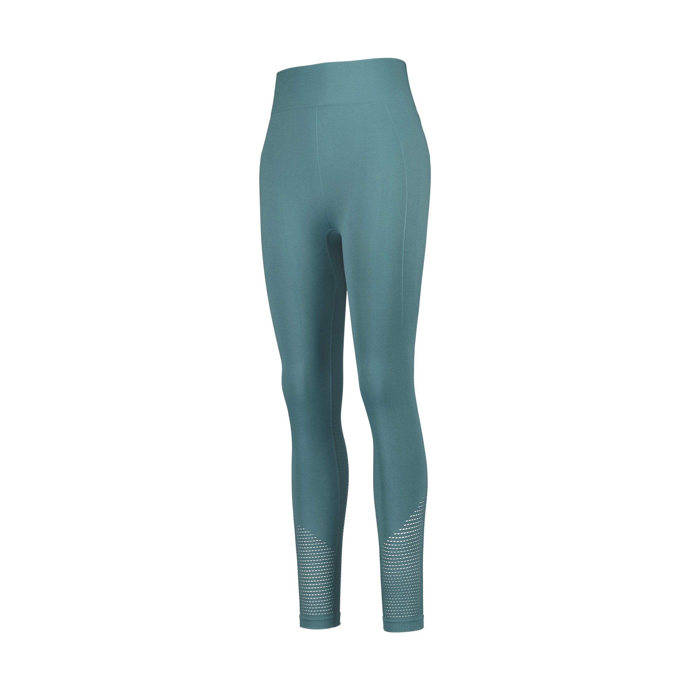 Leggings Seamless de Yoga de Mulher Azul pálido-4