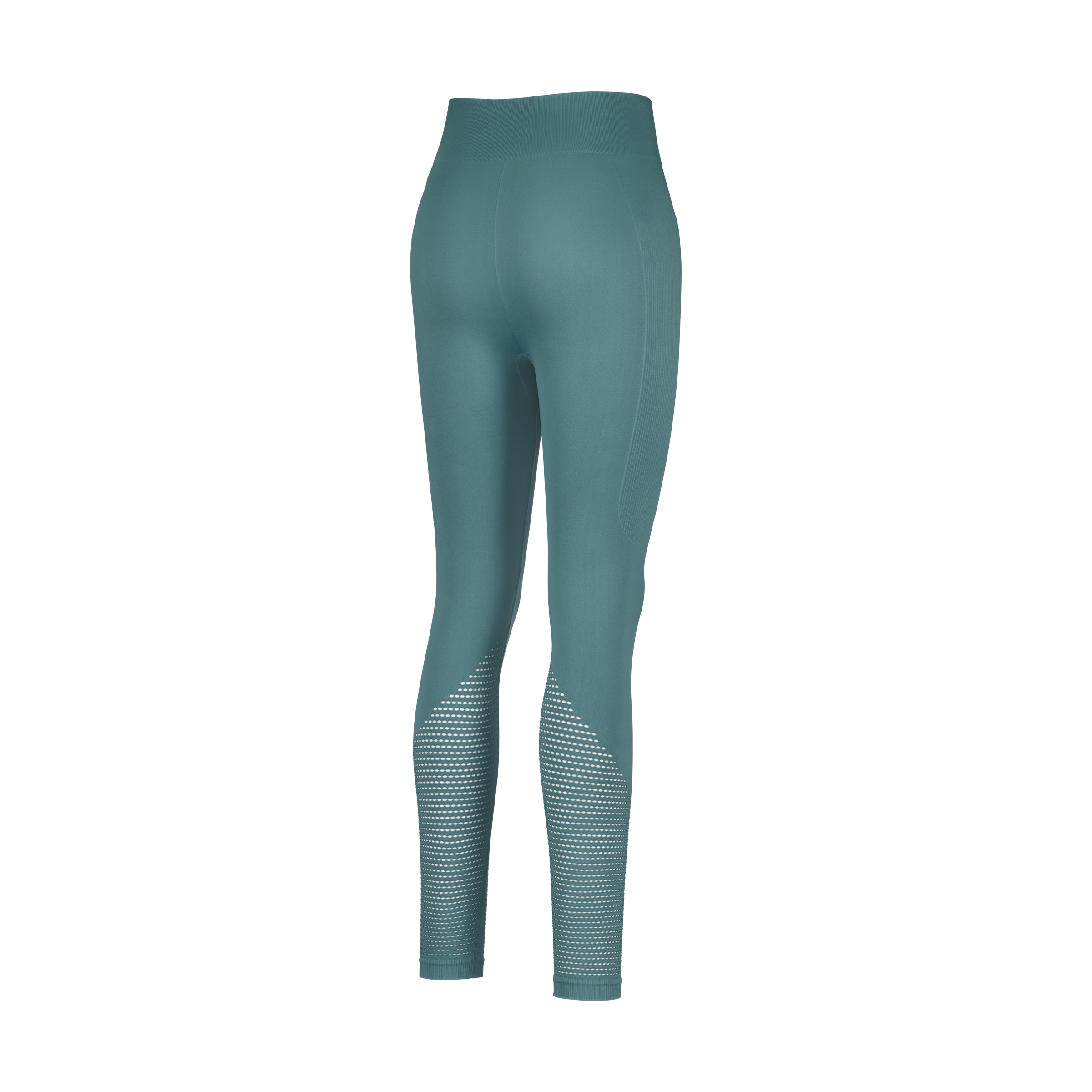 Leggings Seamless de Yoga de Mulher Azul pálido-5