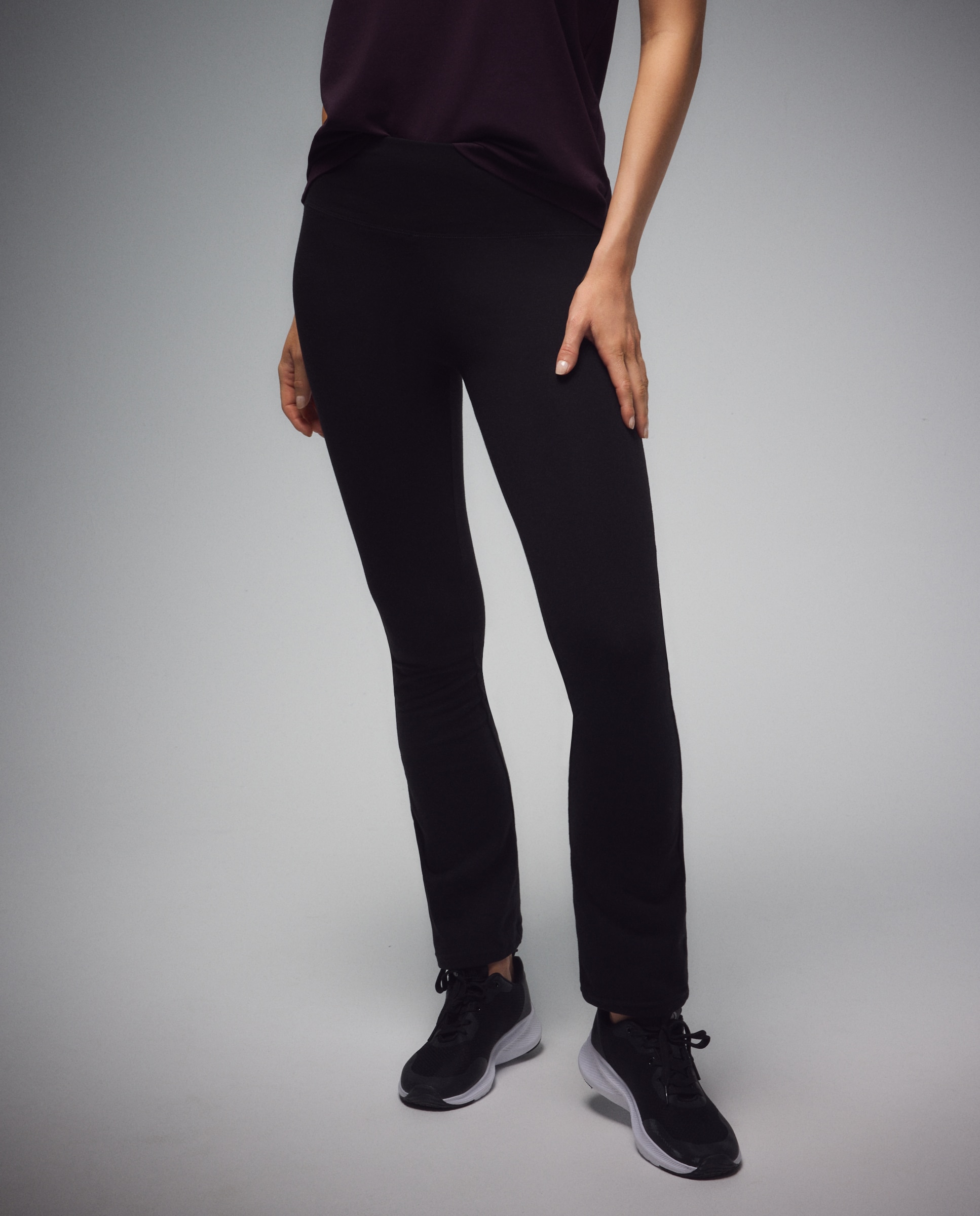 Leggings Largas Sportcasual de Mulher Preto-2
