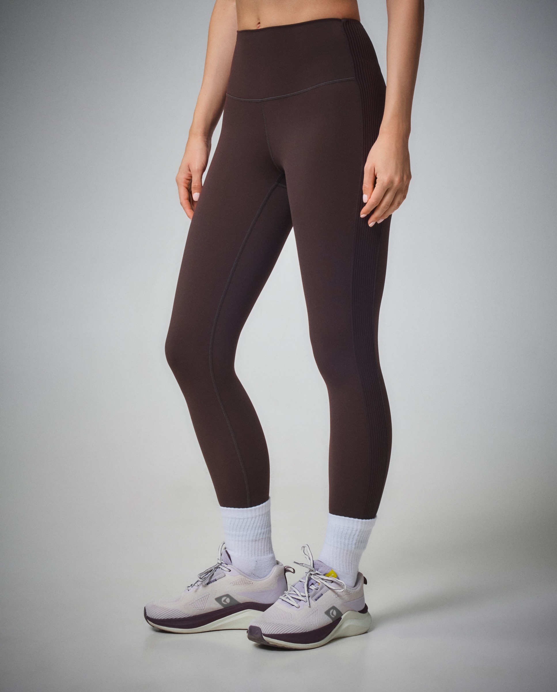 Leggings de Compressão de Training de Mulher Chocolate-2