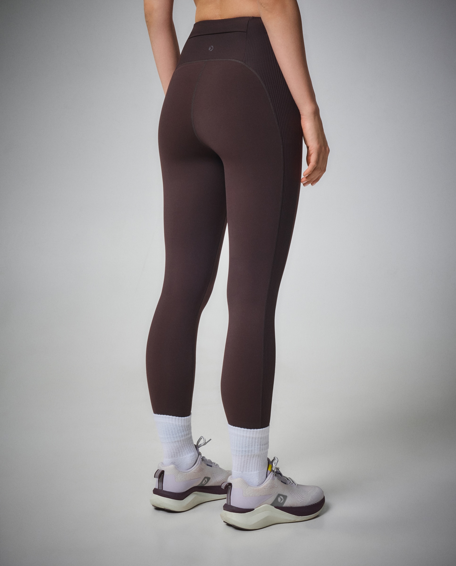 Leggings de Compressão de Training de Mulher Chocolate-3