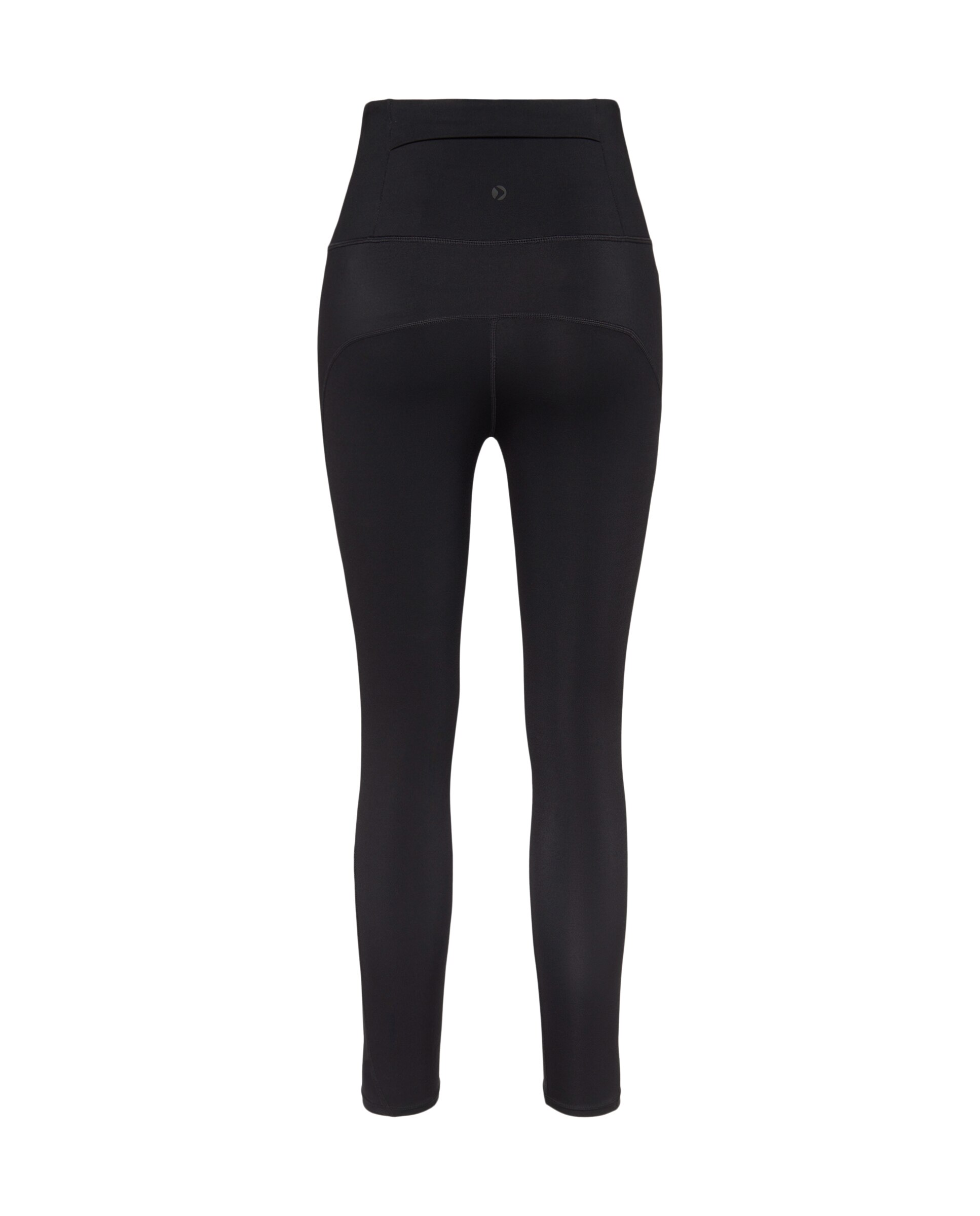 Leggings 7/8 de Training de Mulher com Mesh Preto-5