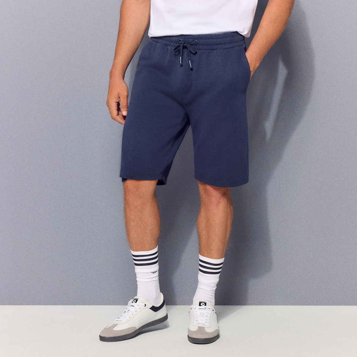 Calções Sportcasual de Homem Azul-marinho-2