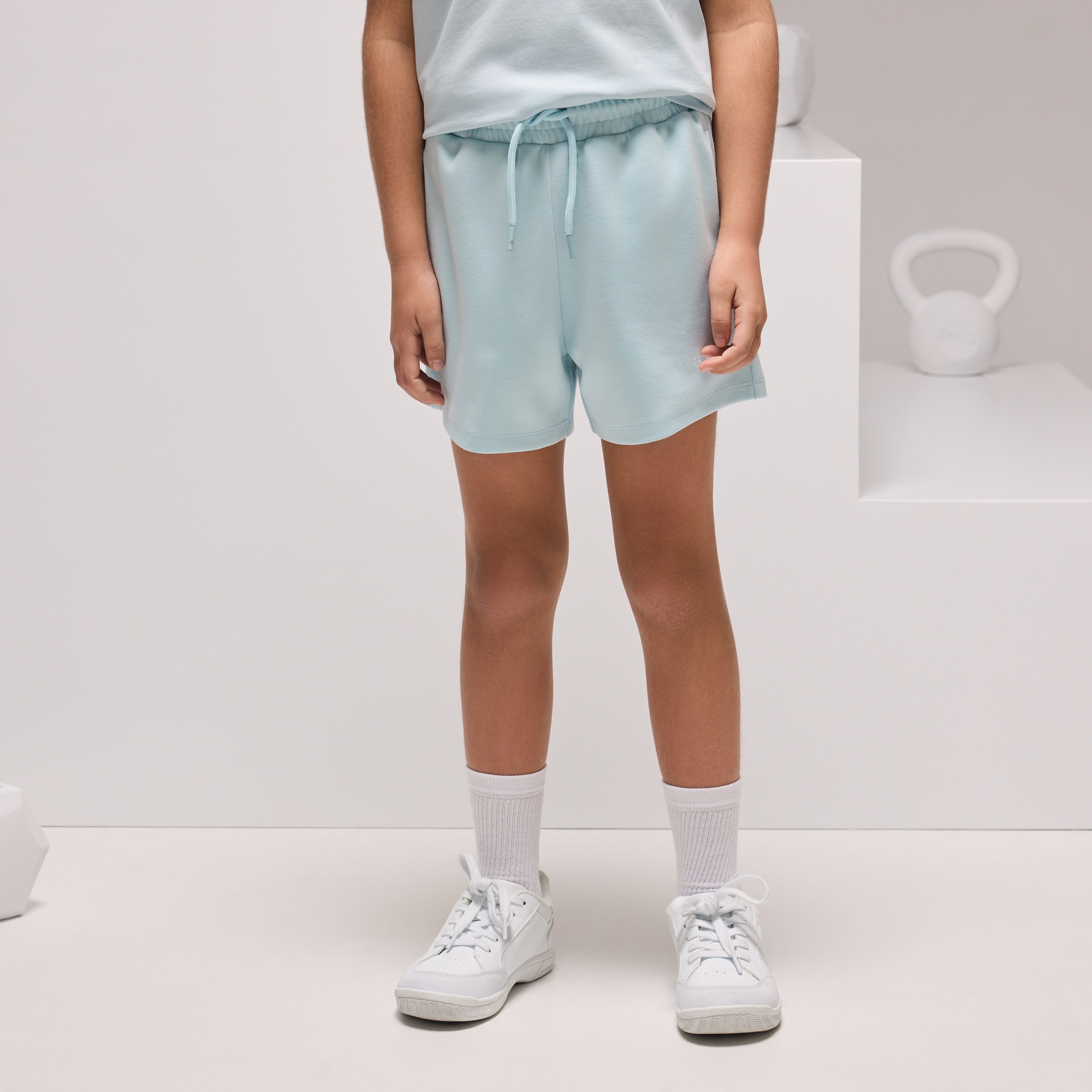 Calções Sportcasual de Menina Verde Água-2