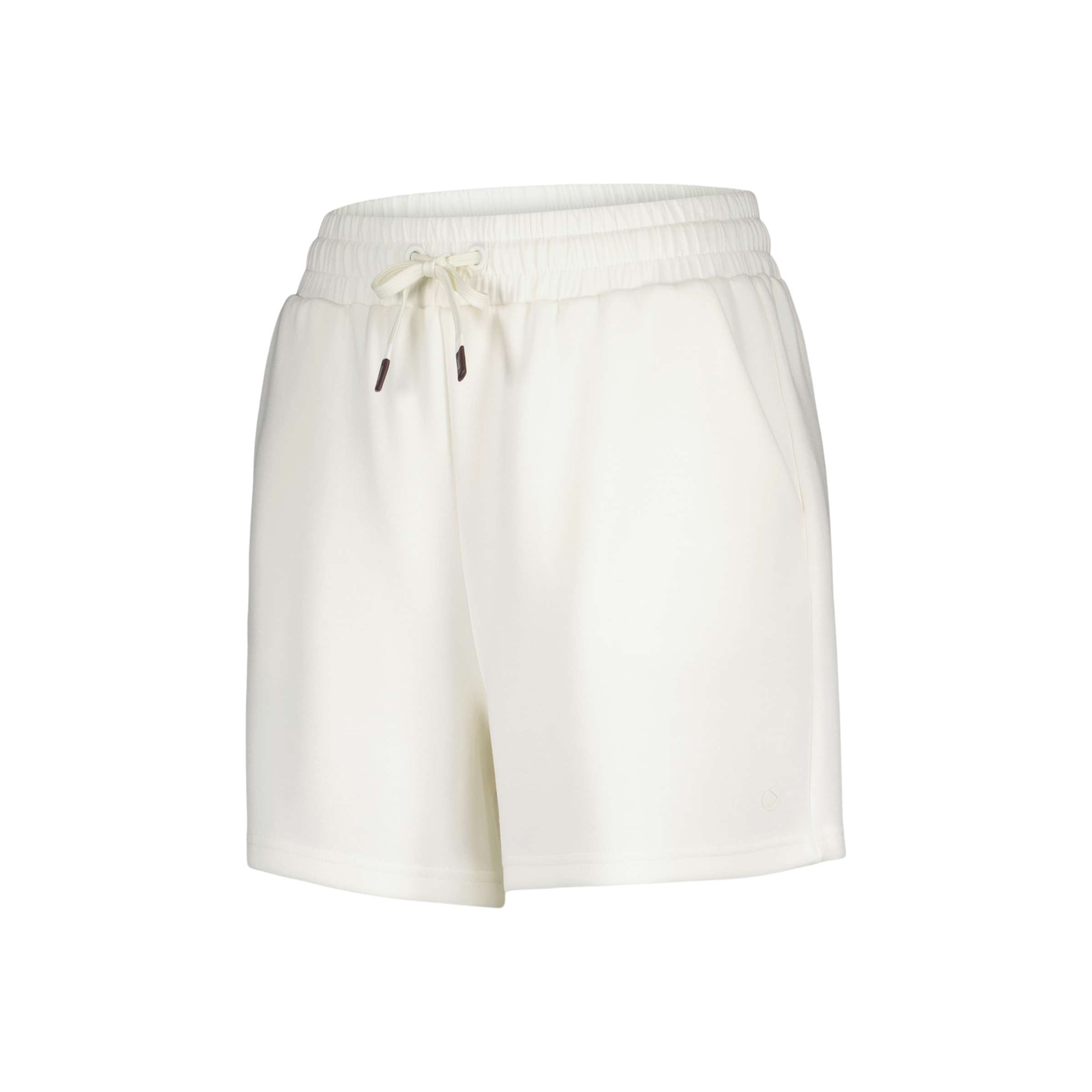 Calções de Modal Sportcasual de Mulher Baunilha-4