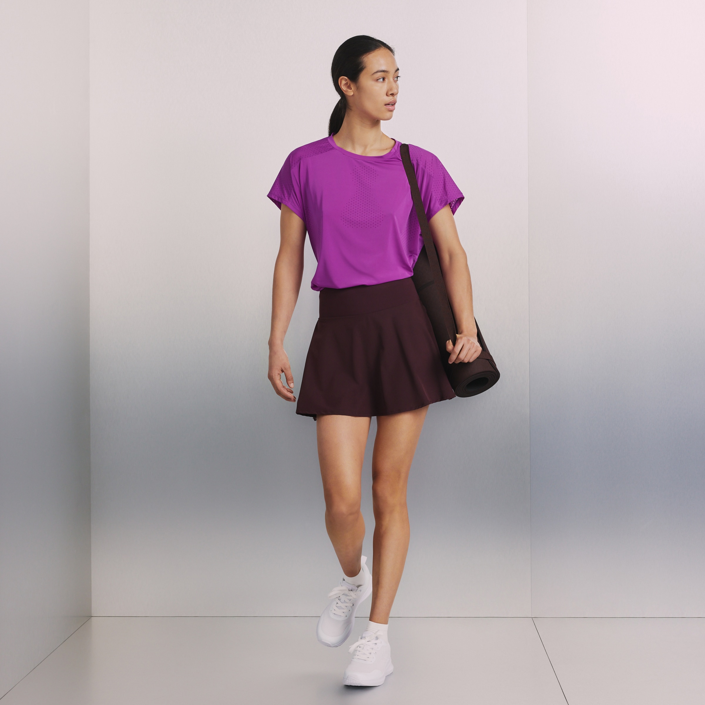 Imagem 0 de Saia com Calções Interiores de Training de Mulher