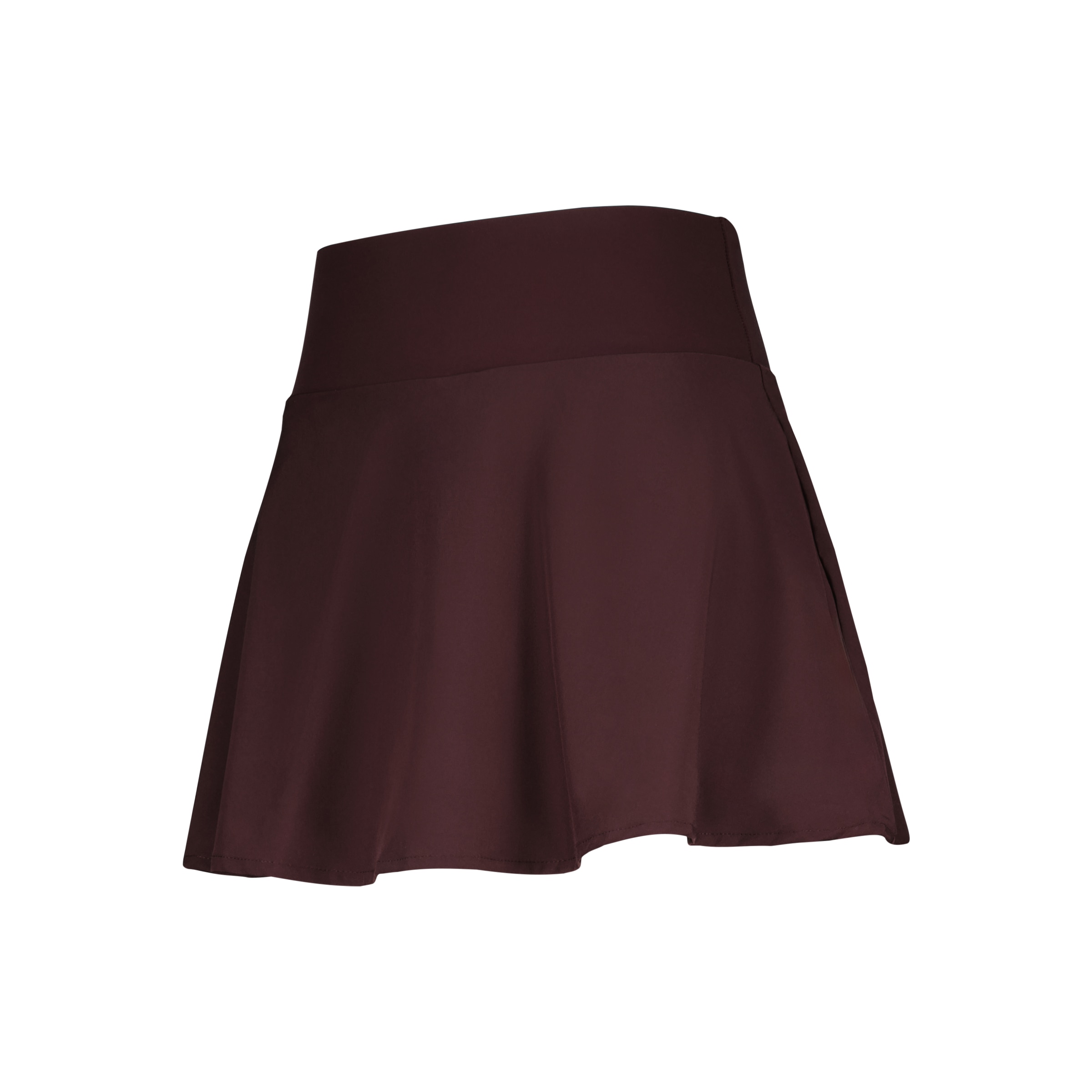 Saia com Calções Interiores de Training de Mulher Bordeaux-4