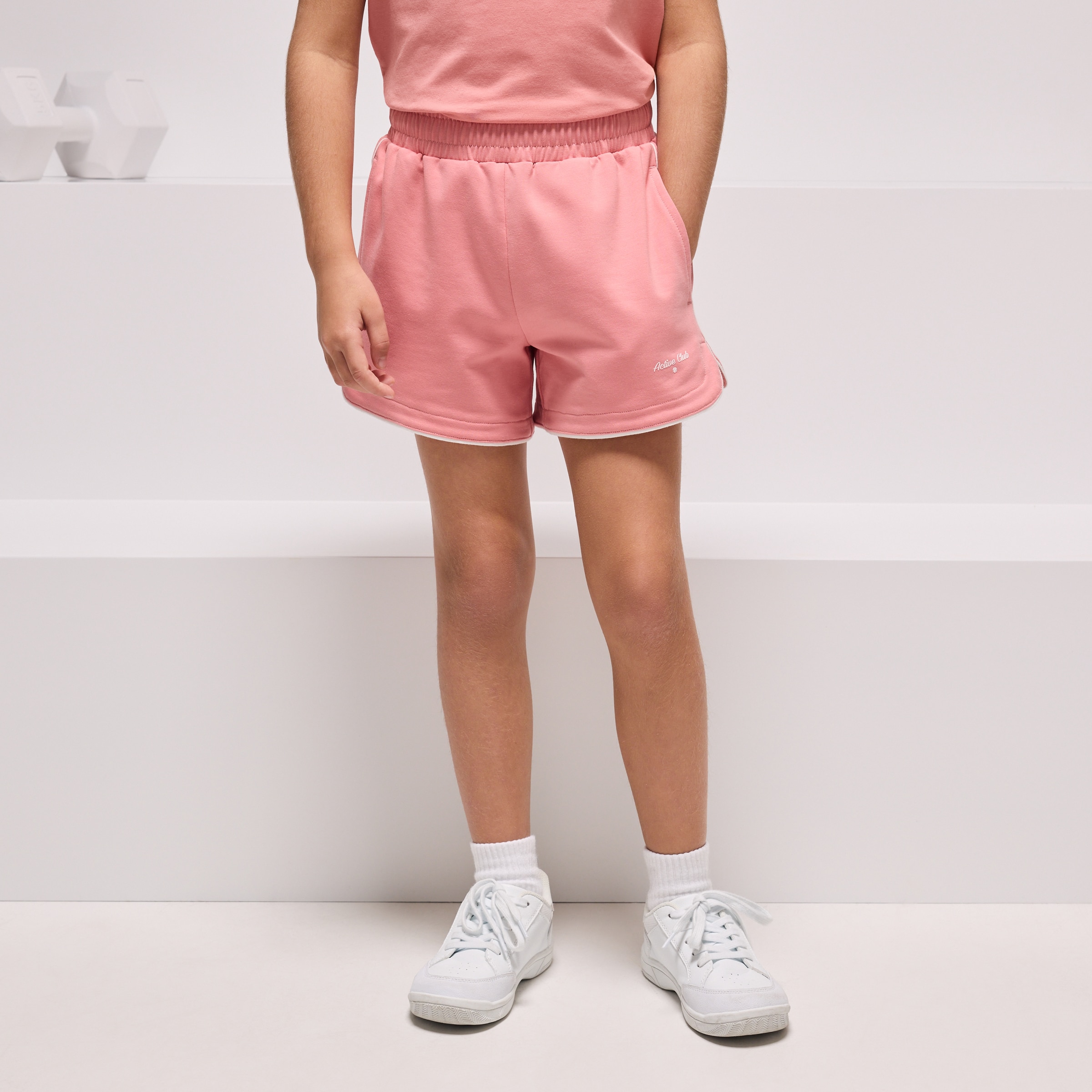 Calções Sportcasual de Menina Laranja-2