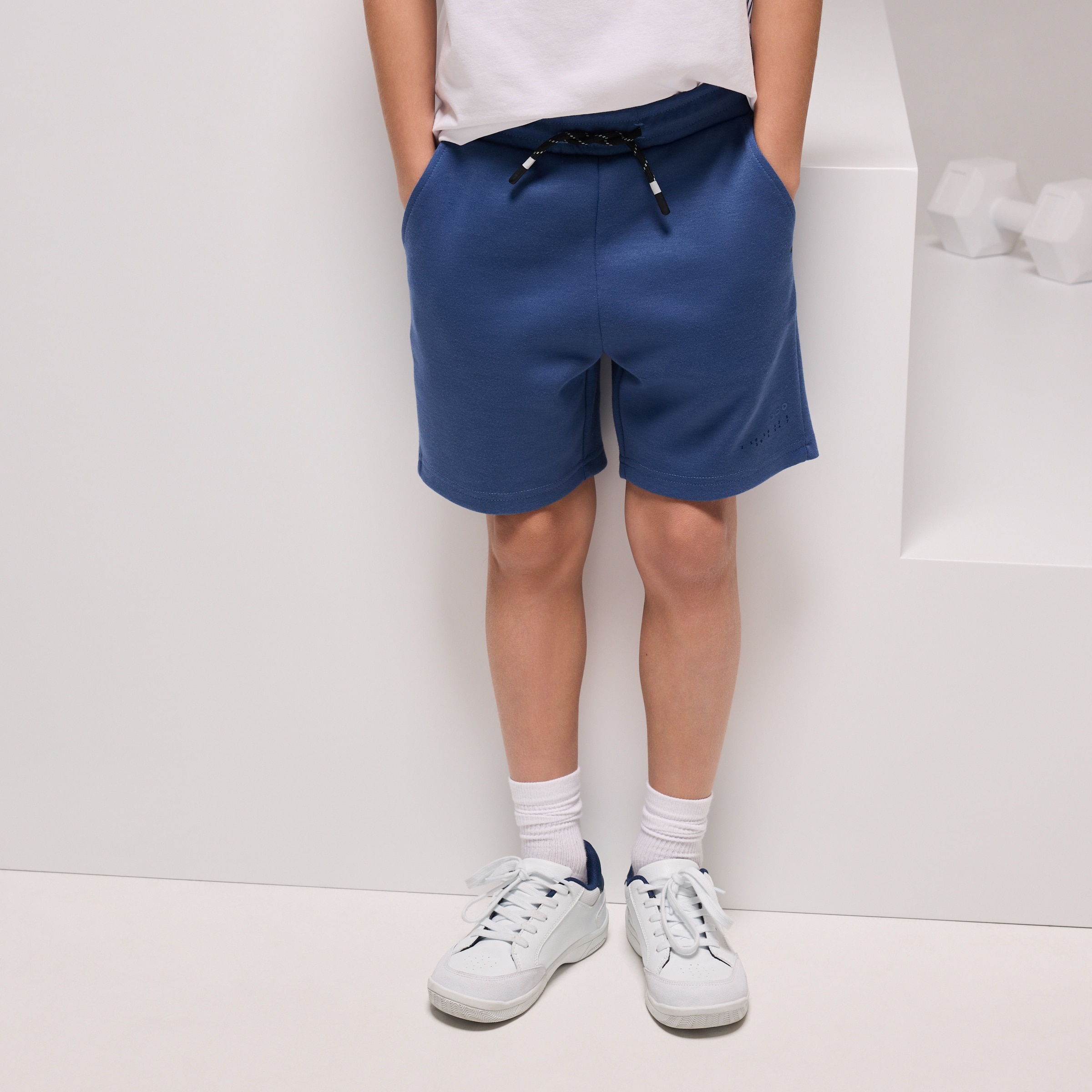 Calções Sportcasual de Menino Azul-escuro-2