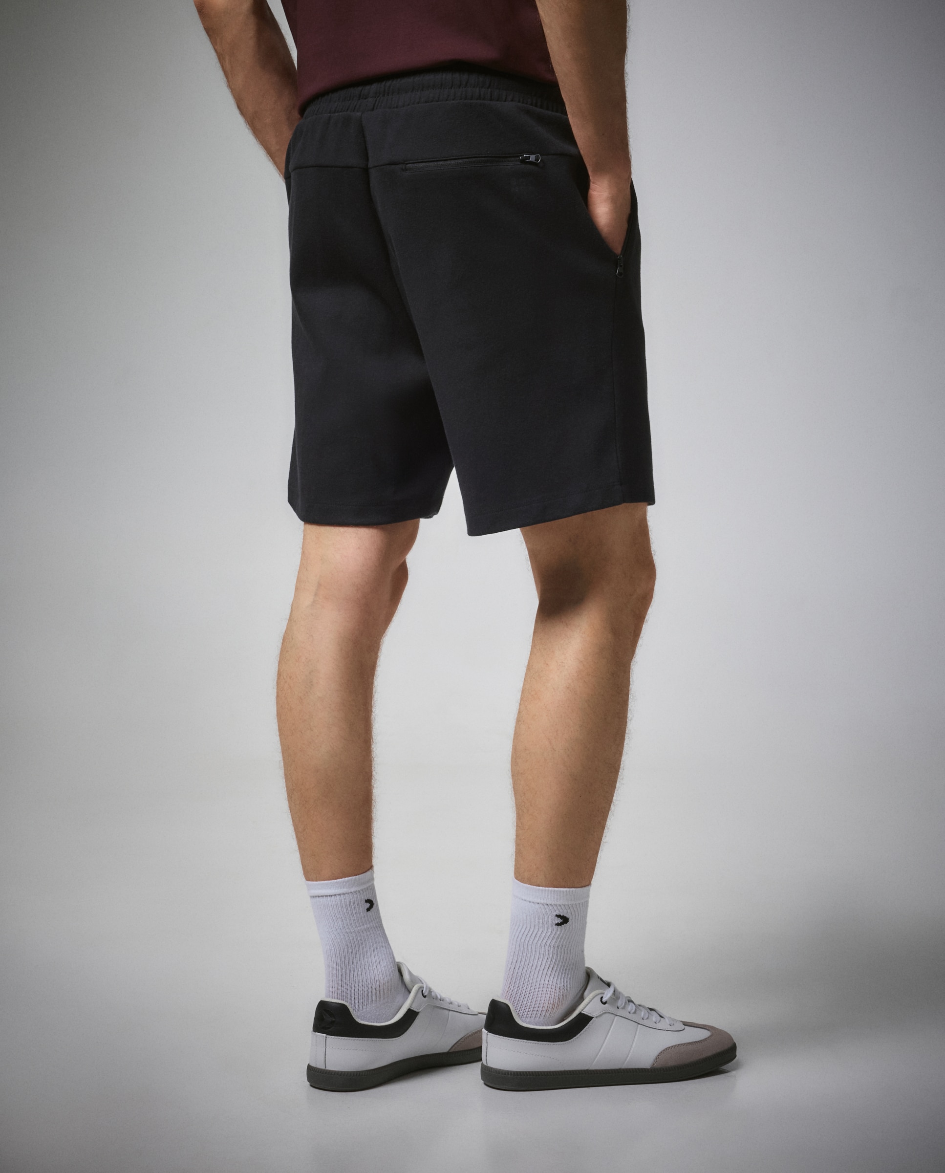 Pantalón corto Sportcasual de hombre Boomerang - Negro Negro-3