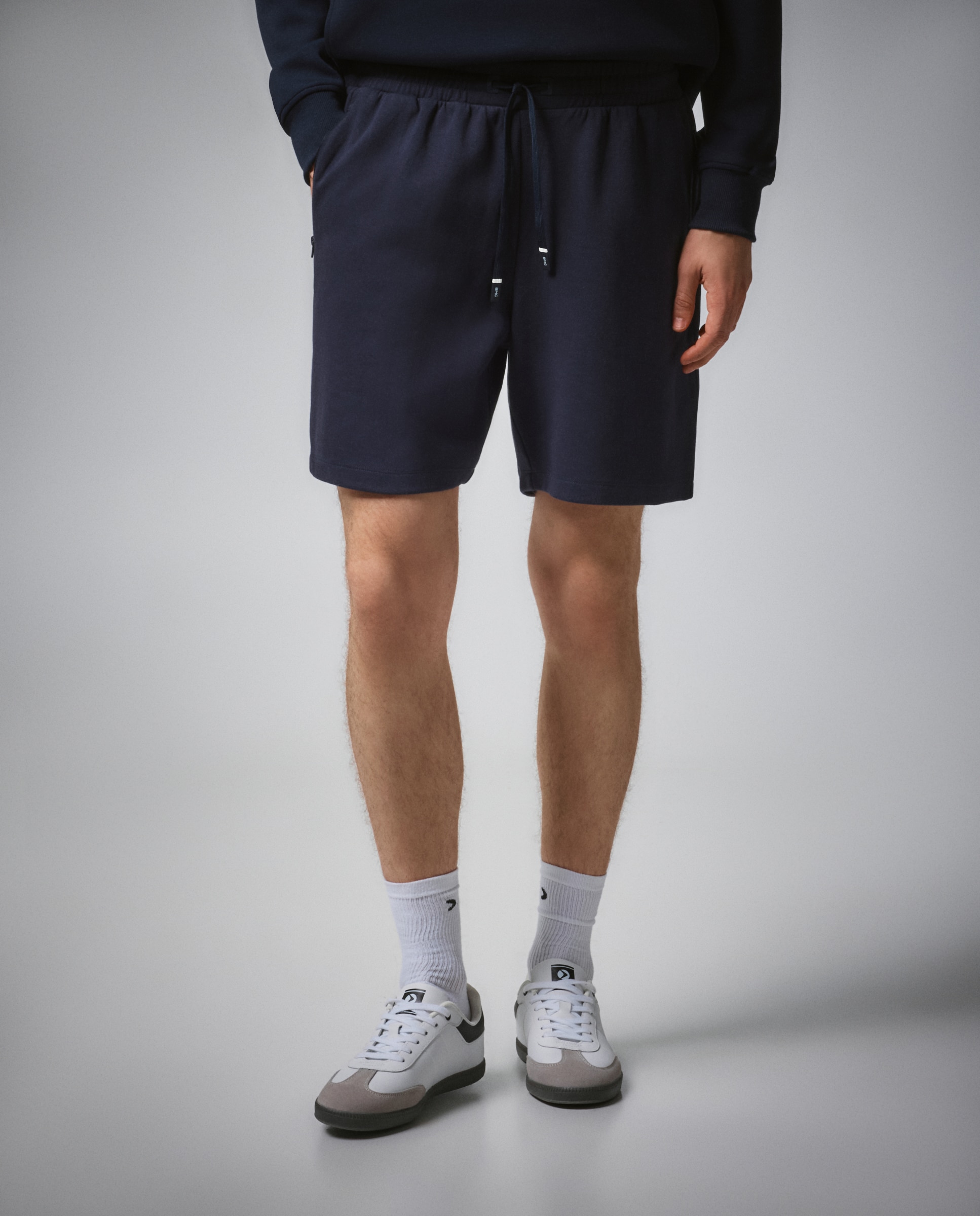 Pantalón corto Sportcasual de hombre Boomerang - Azul marino Azul marino-2