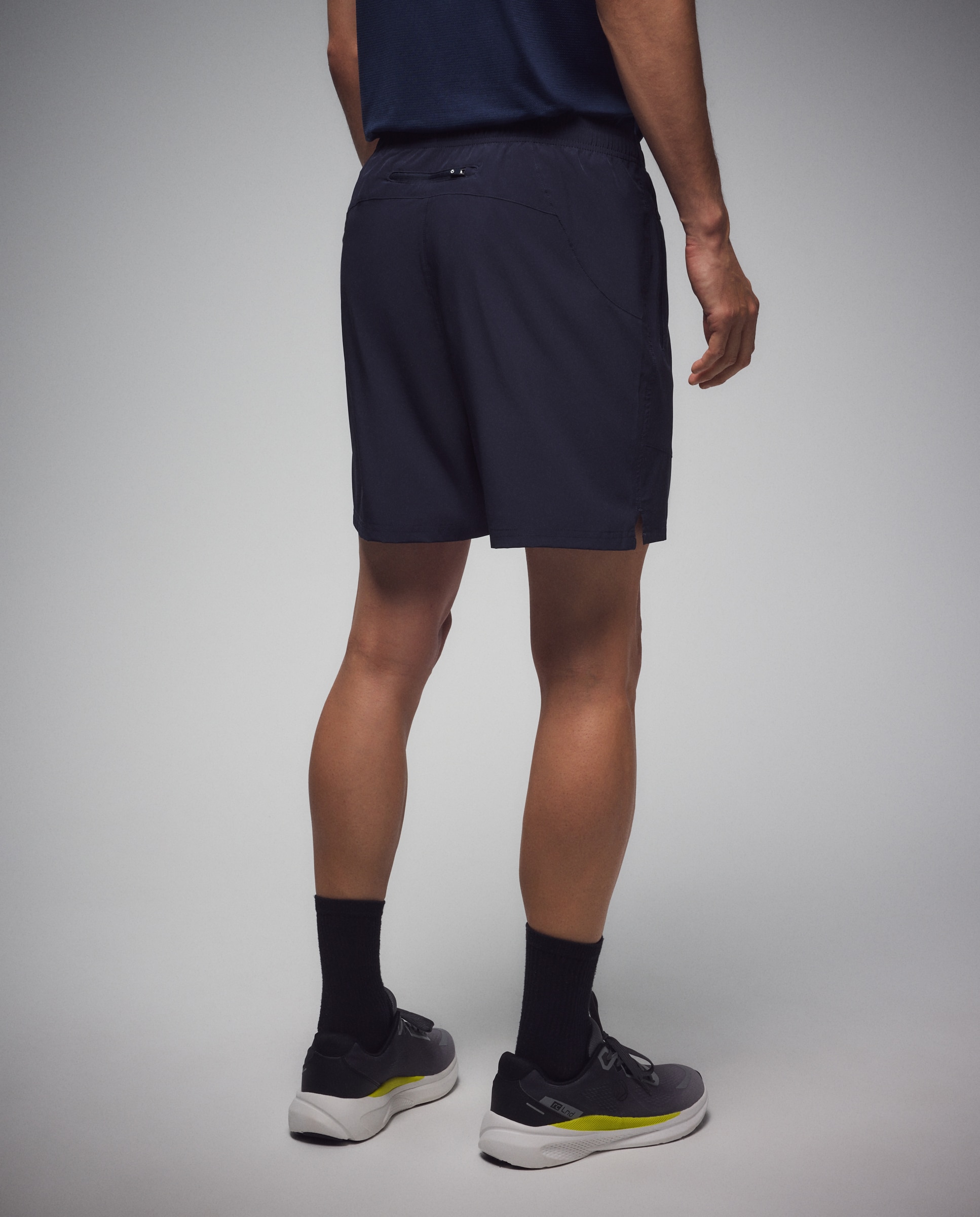 Pantalones cortos de 5" de training de hombre Boomerang - Azul tinta Azul tinta-3