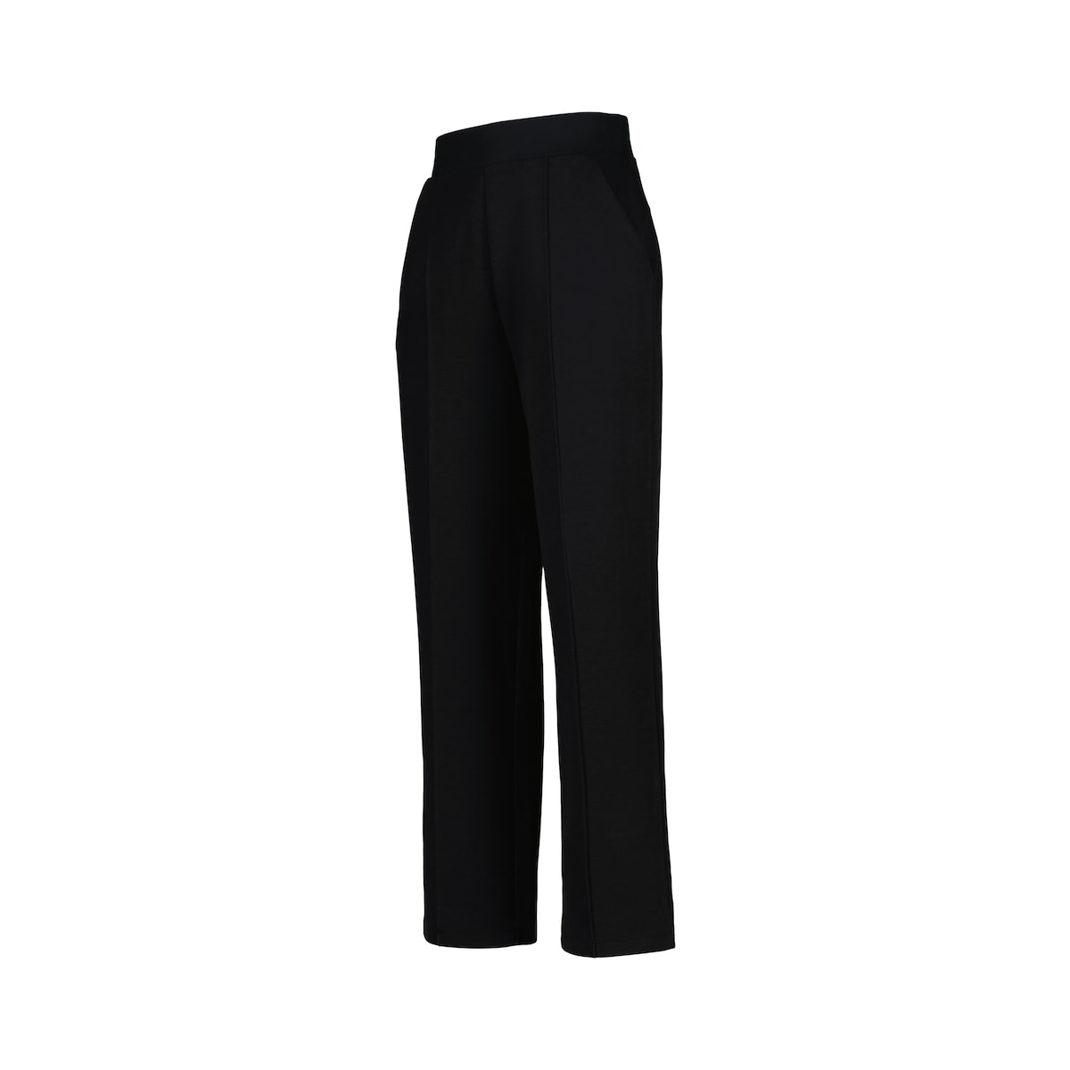 Calças Largas Sportcasual de Mulher Preto-4