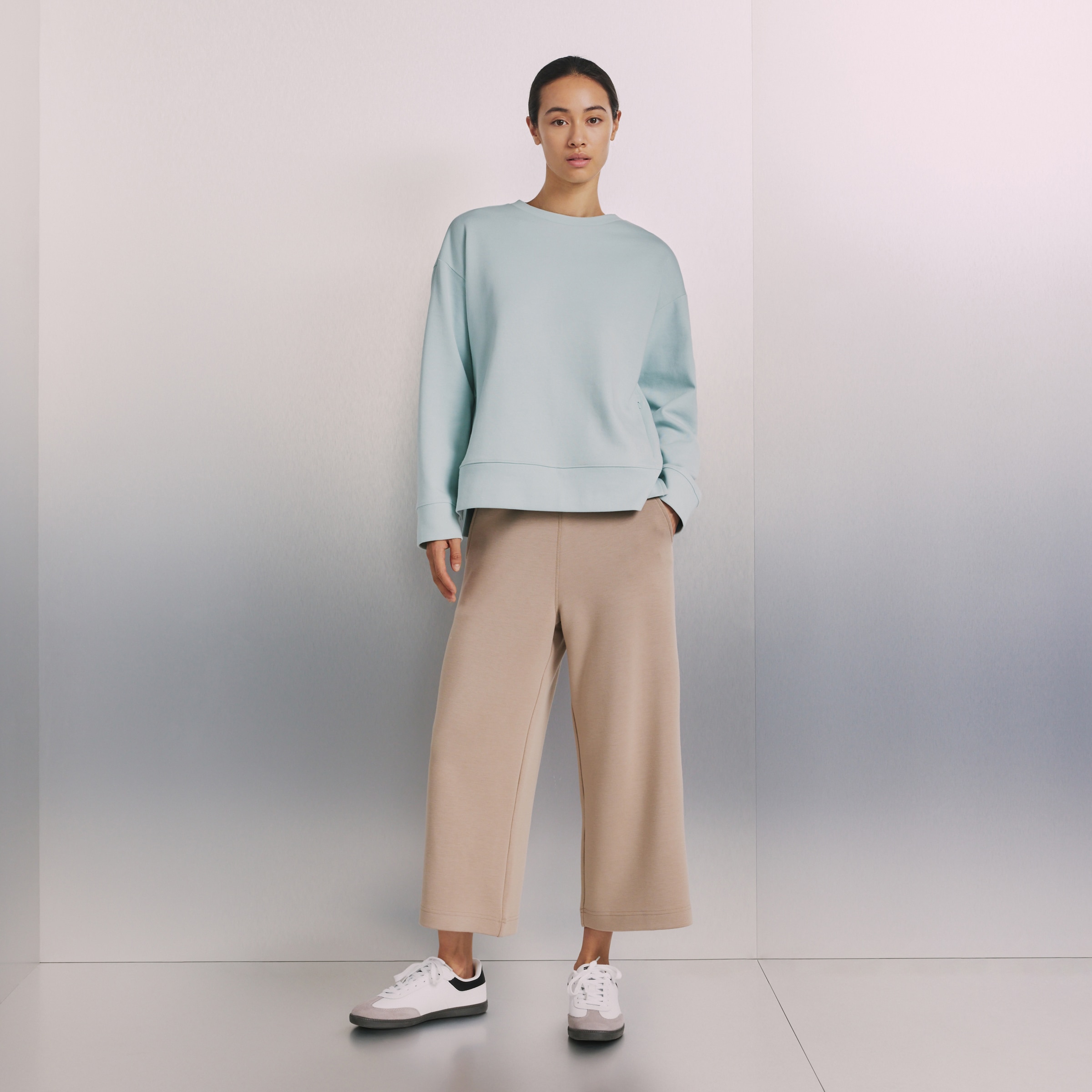 Imagem 0 de Calças Capri de Modal Sportcasual de Mulher