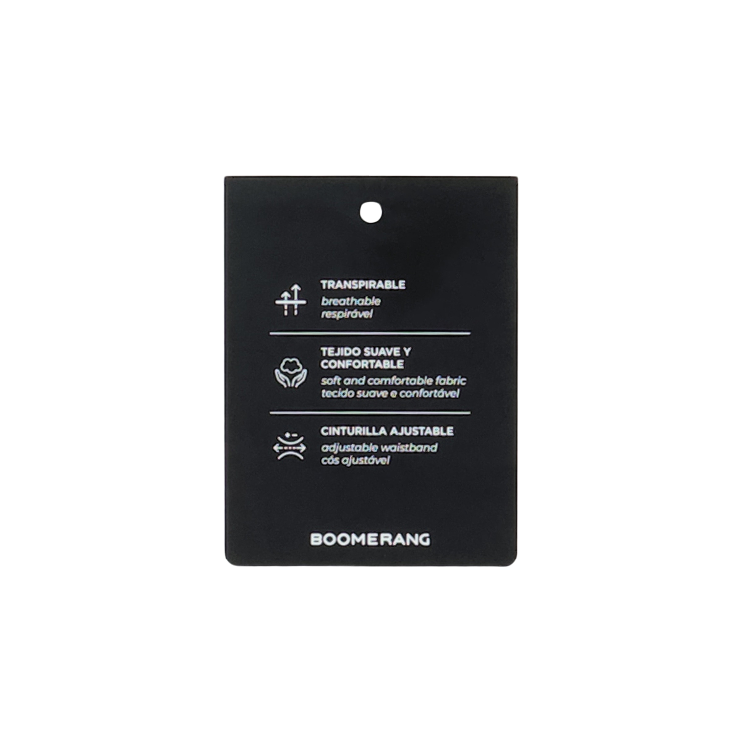 Calças de Modal Sportcasual de Mulher Preto-6