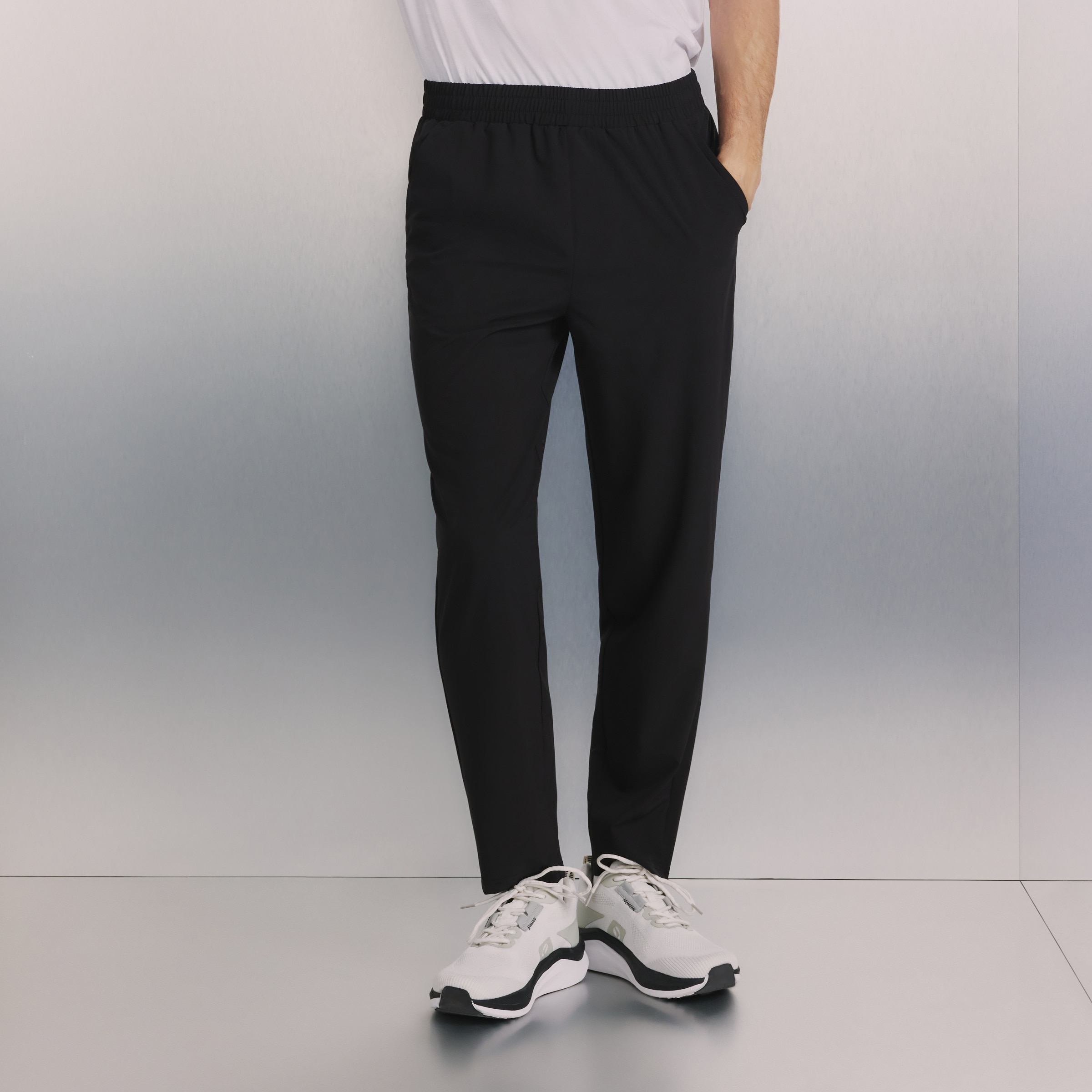 Pantalón largo training de hombre Boomerang - Negro Negro-2