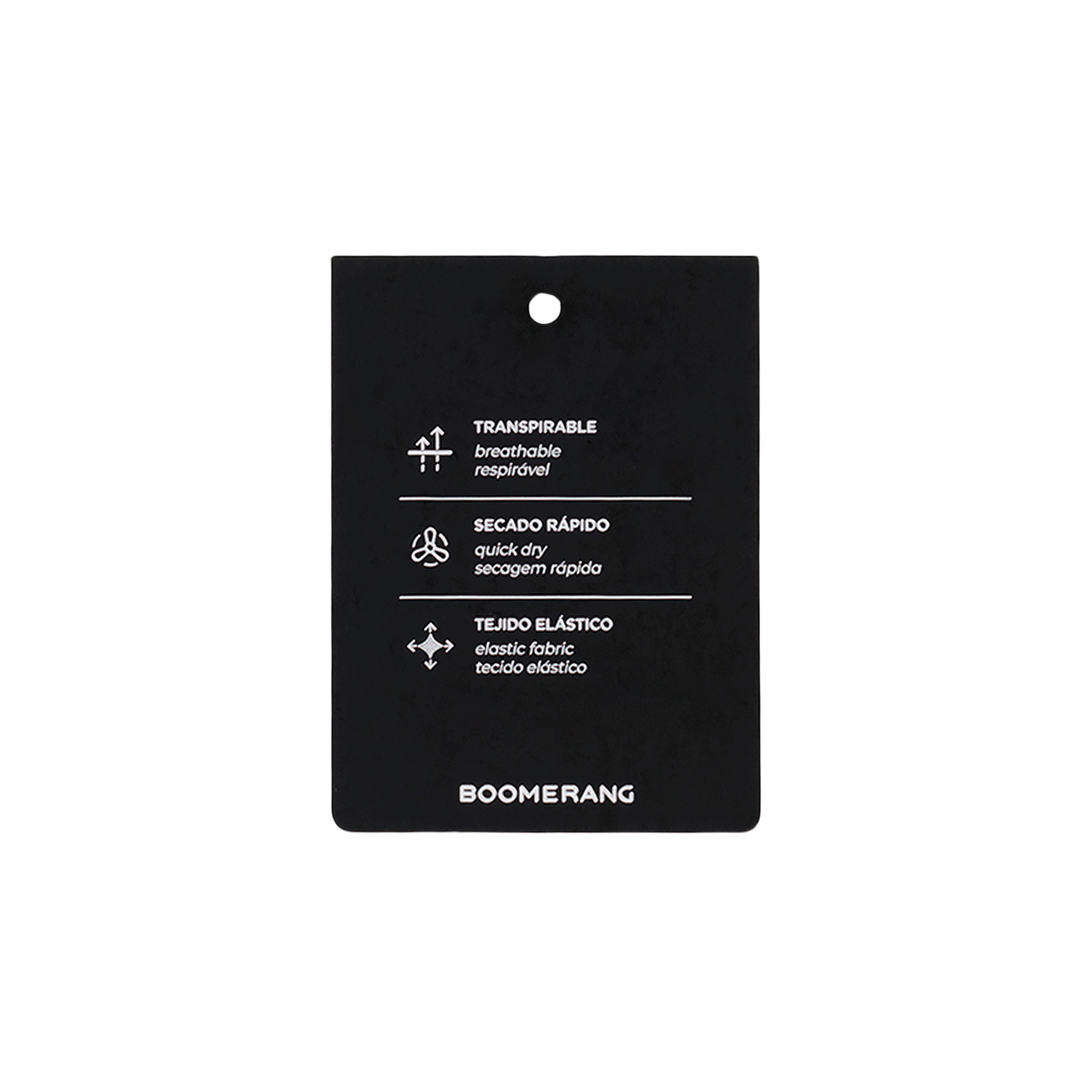 Pantalón largo training de hombre Boomerang - Negro Negro-6