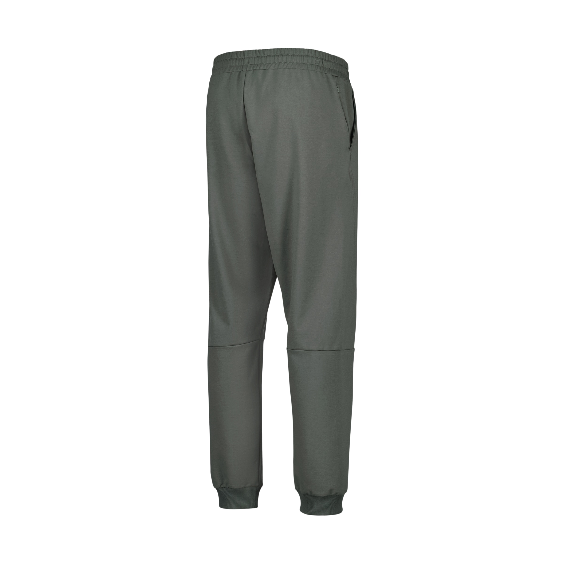 Calças com Punho Sportcasual de Homem Verde-escuro-5