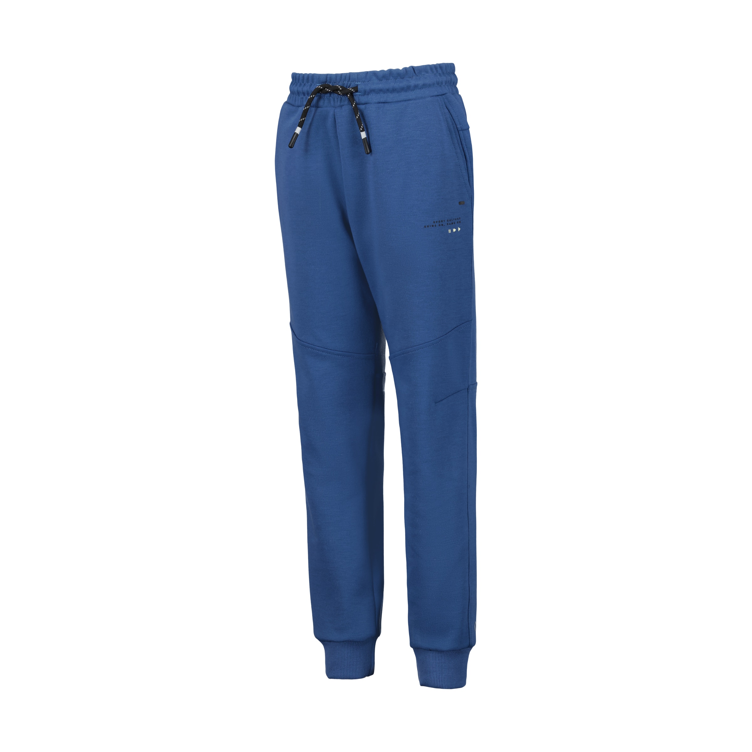 Pantalon largo con puño Sportcasual de niño Boomerang - Negro Negro-4