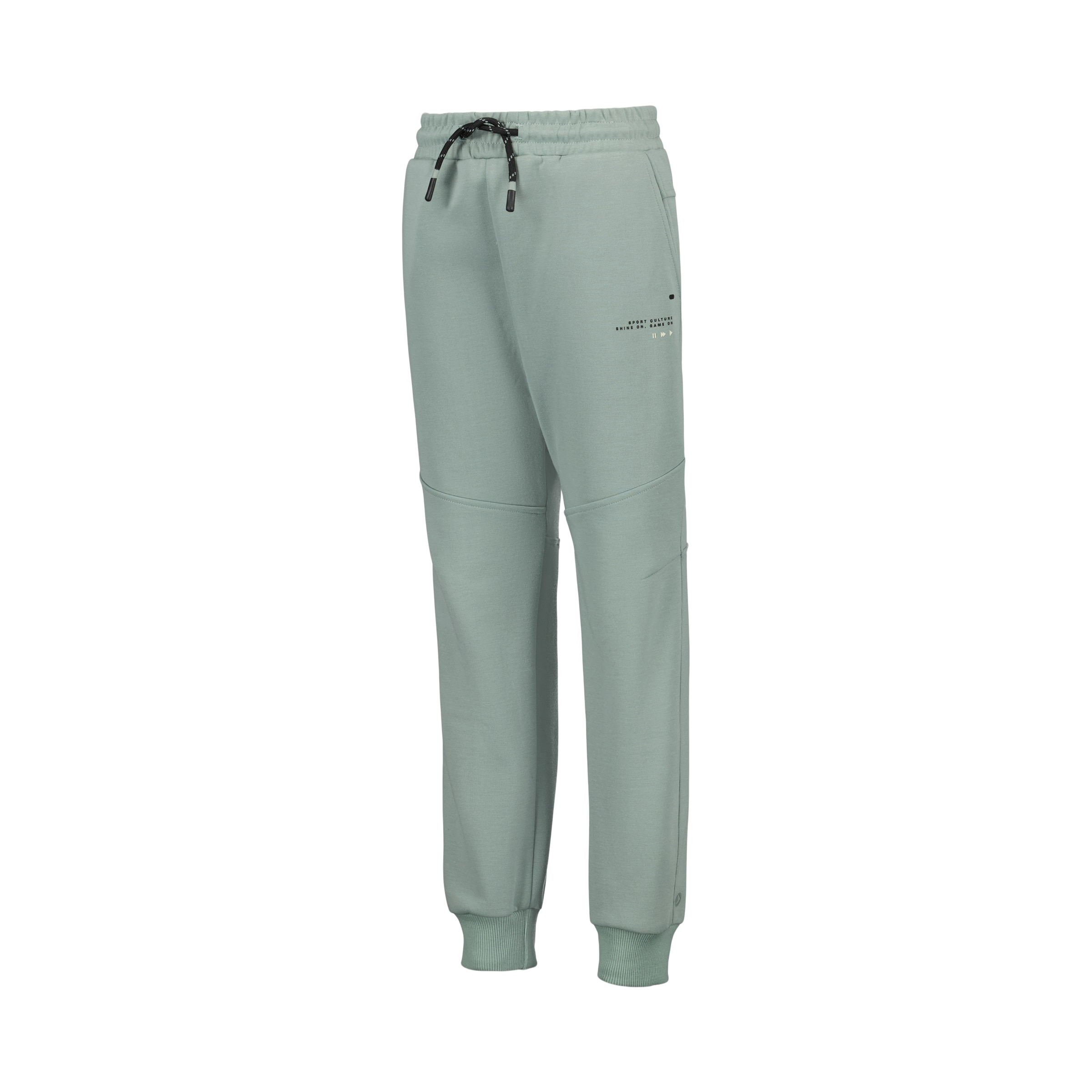Calças com Punho Sportcasual de Menino Caqui-4