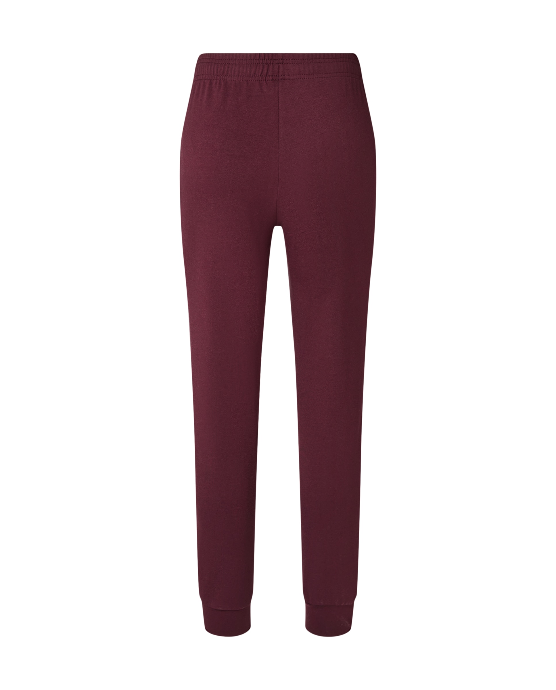 Pantalón con puño Sportcasual de mujer Boomerang - Ciruela Ciruela-5
