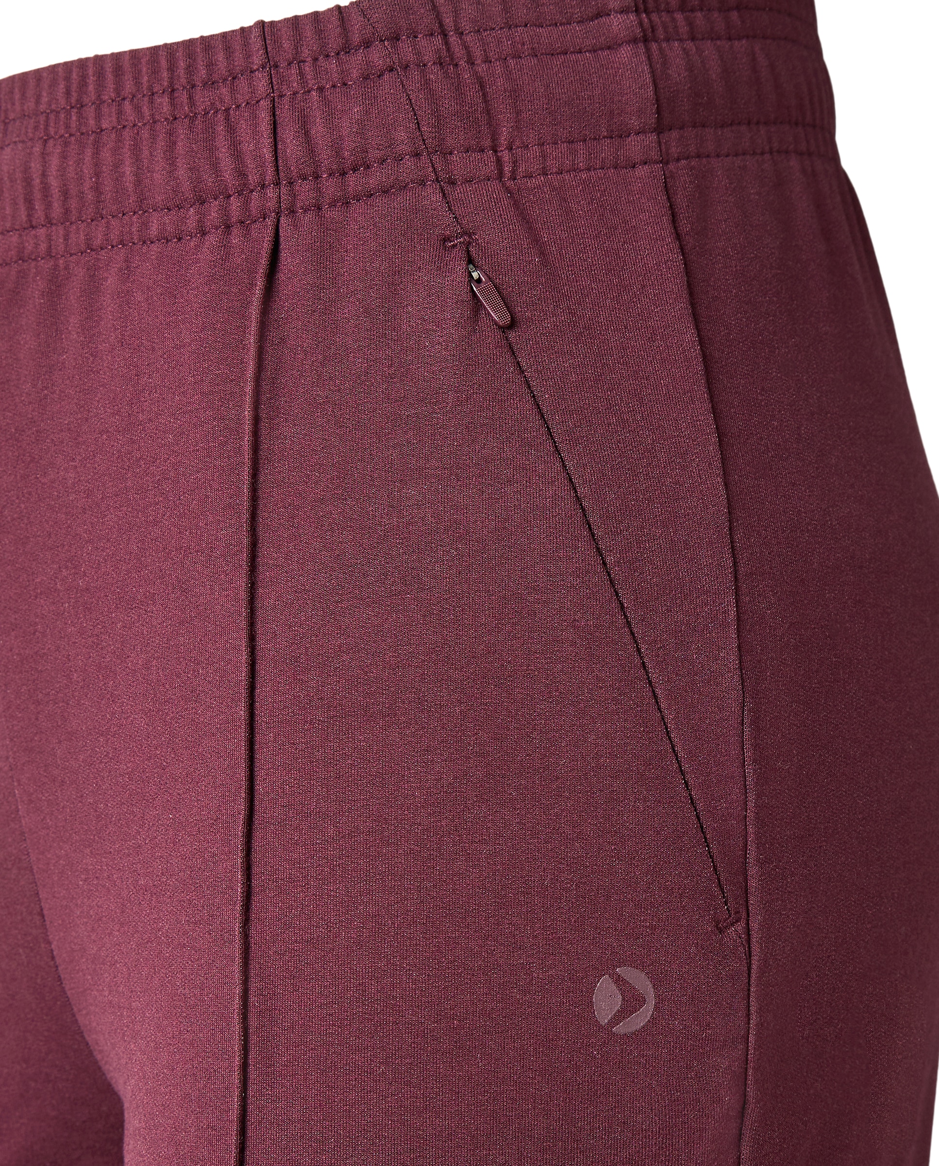 Pantalón con puño Sportcasual de mujer Boomerang - Ciruela Ciruela-6