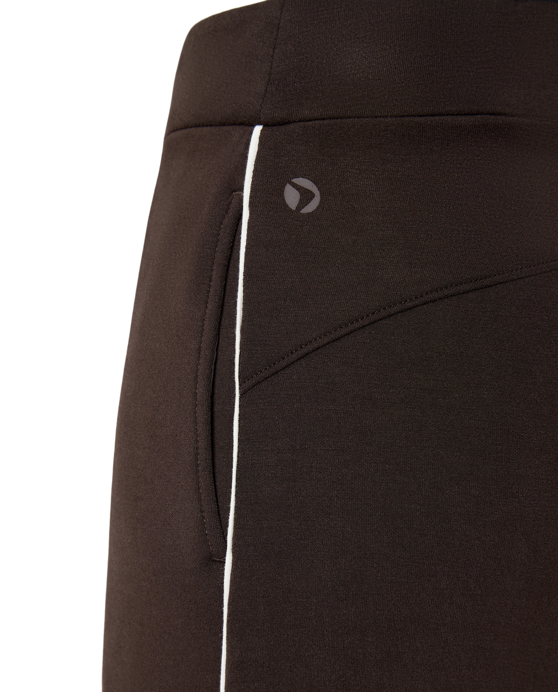 Pantalón Flare viscosa de Sportcasual de mujer Boomerang - Chocolate Chocolate-6