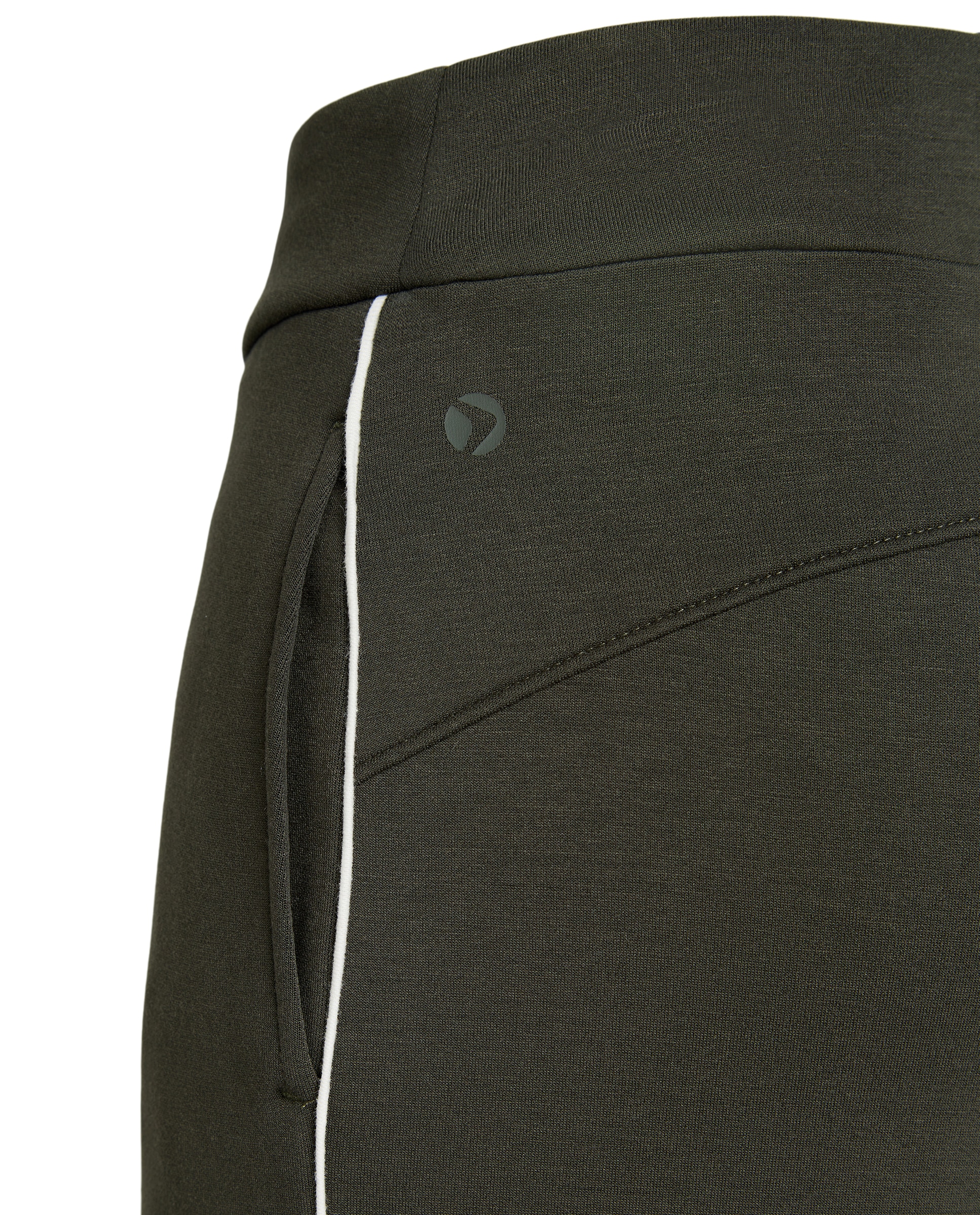 Calças Flare de Viscose Sportcasual de Mulher 580 Musgo-3