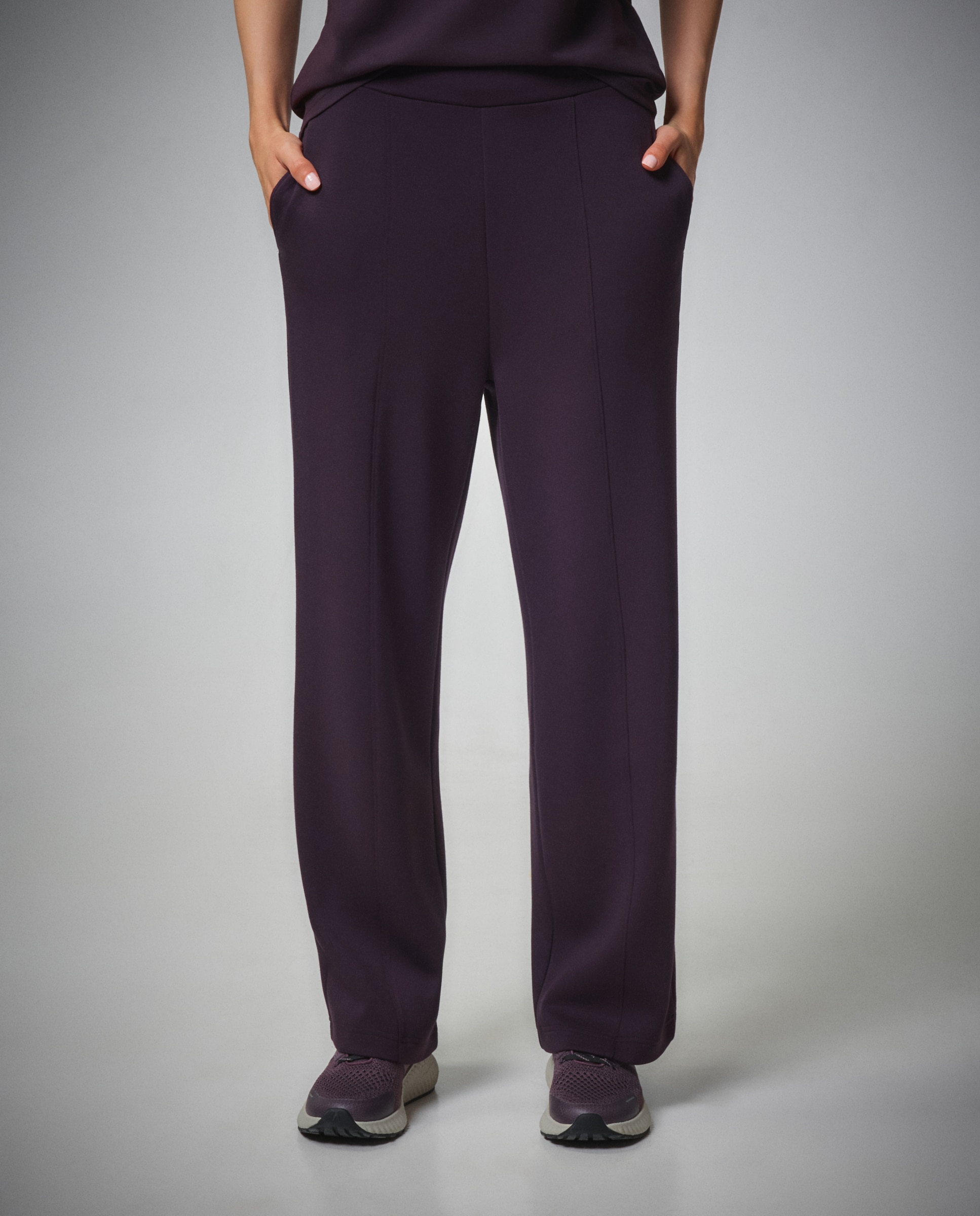 Imagen 2 de Pantalón Flare viscosa de Sportcasual de mujer Boomerang - 291 Berenjena 291 Berenjena