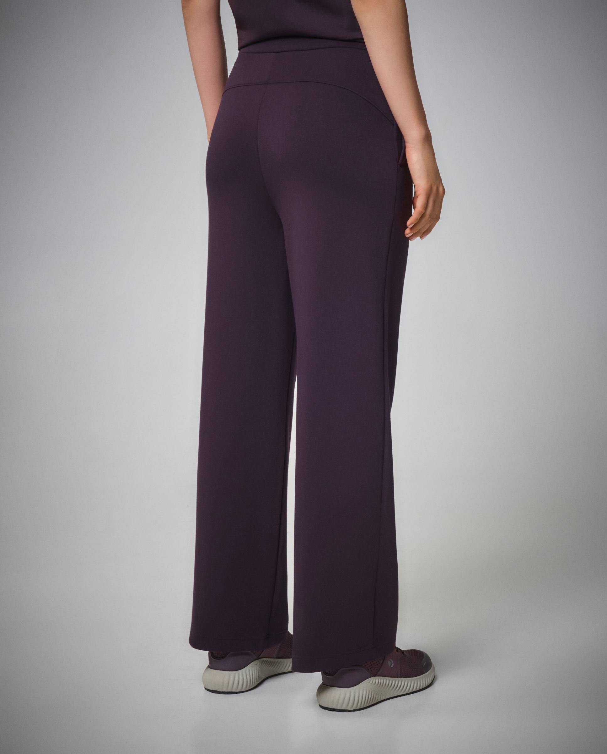 Imagen 3 de Pantalón Flare viscosa de Sportcasual de mujer Boomerang - 291 Berenjena 291 Berenjena