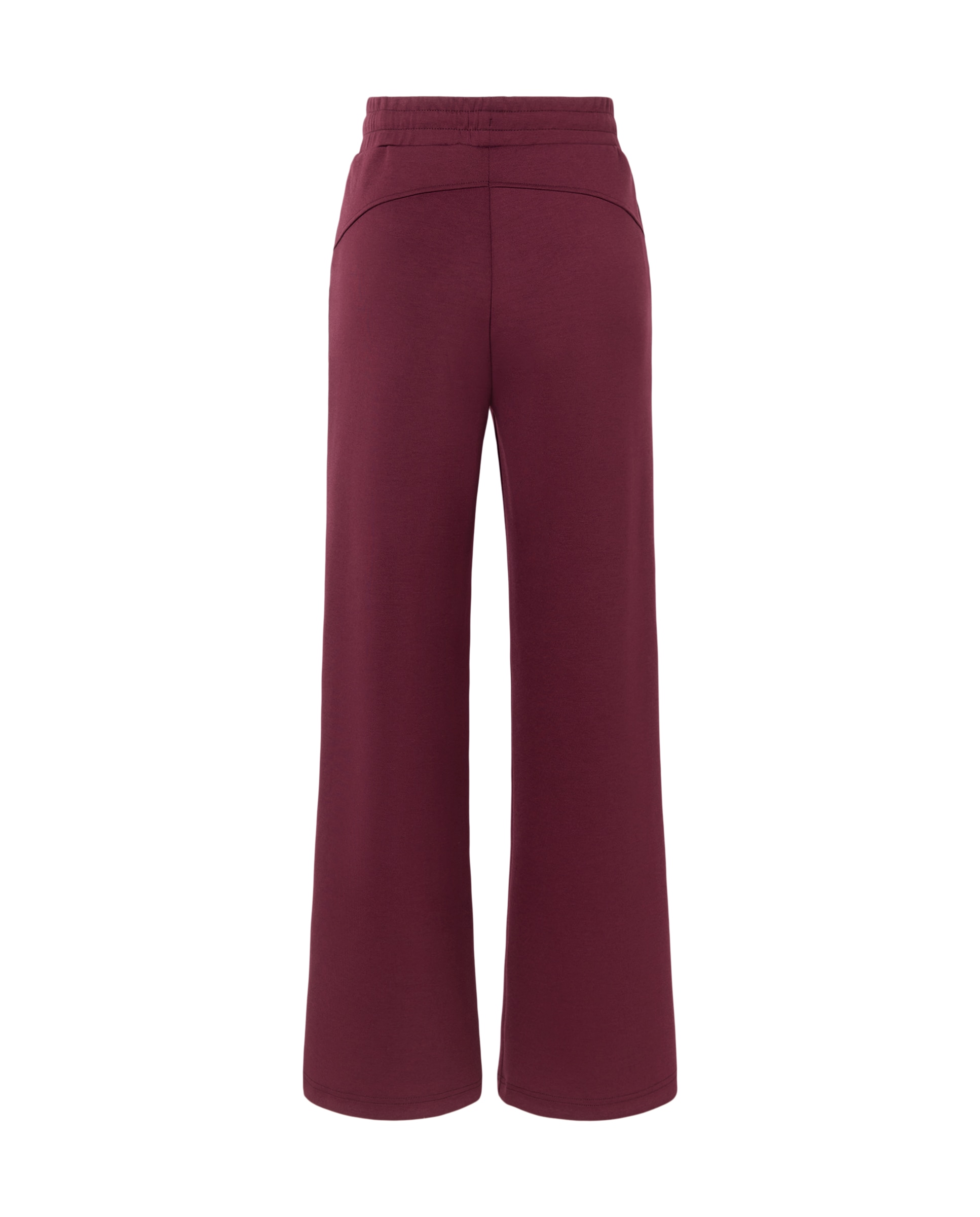 Imagen 5 de Pantalón ancho viscosa de Sportcasual de mujer Boomerang - Ciruela Ciruela