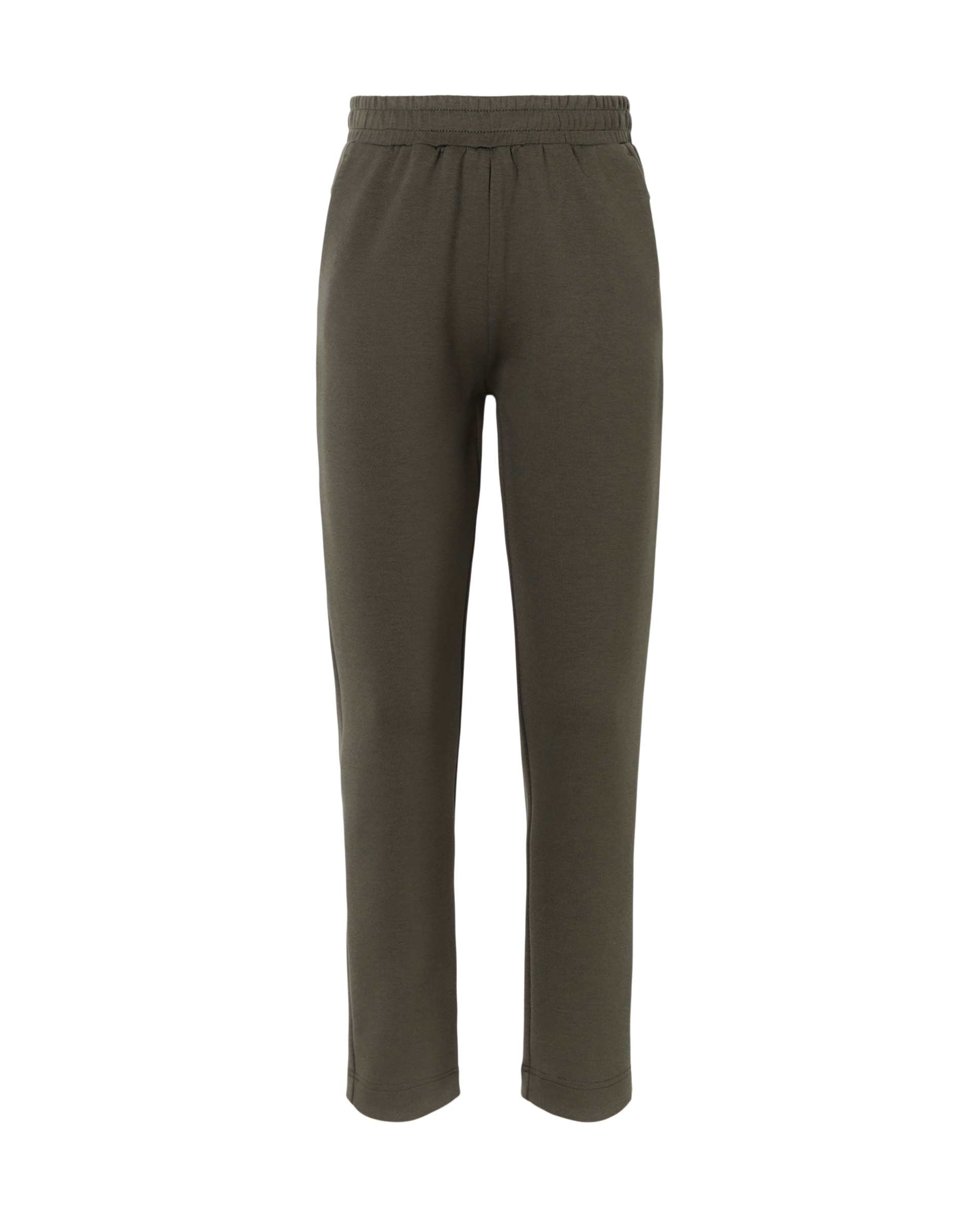 Pantalón recto viscosa de Sportcasual de mujer Boomerang - 580 Musgo 580 Musgo-4