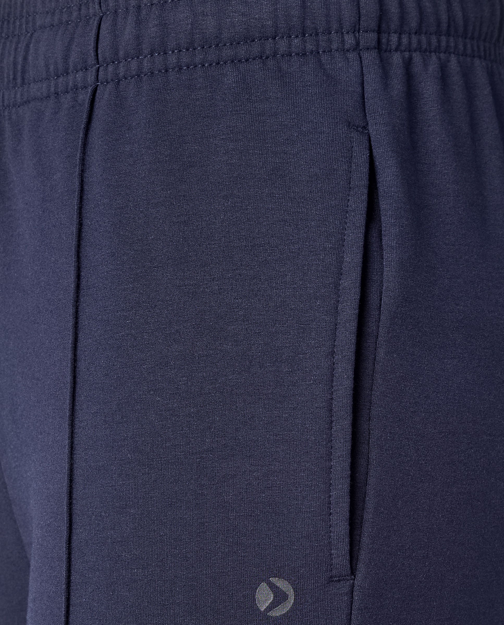 Calças com Punho Sportcasual de Mulher Azul-marinho-3