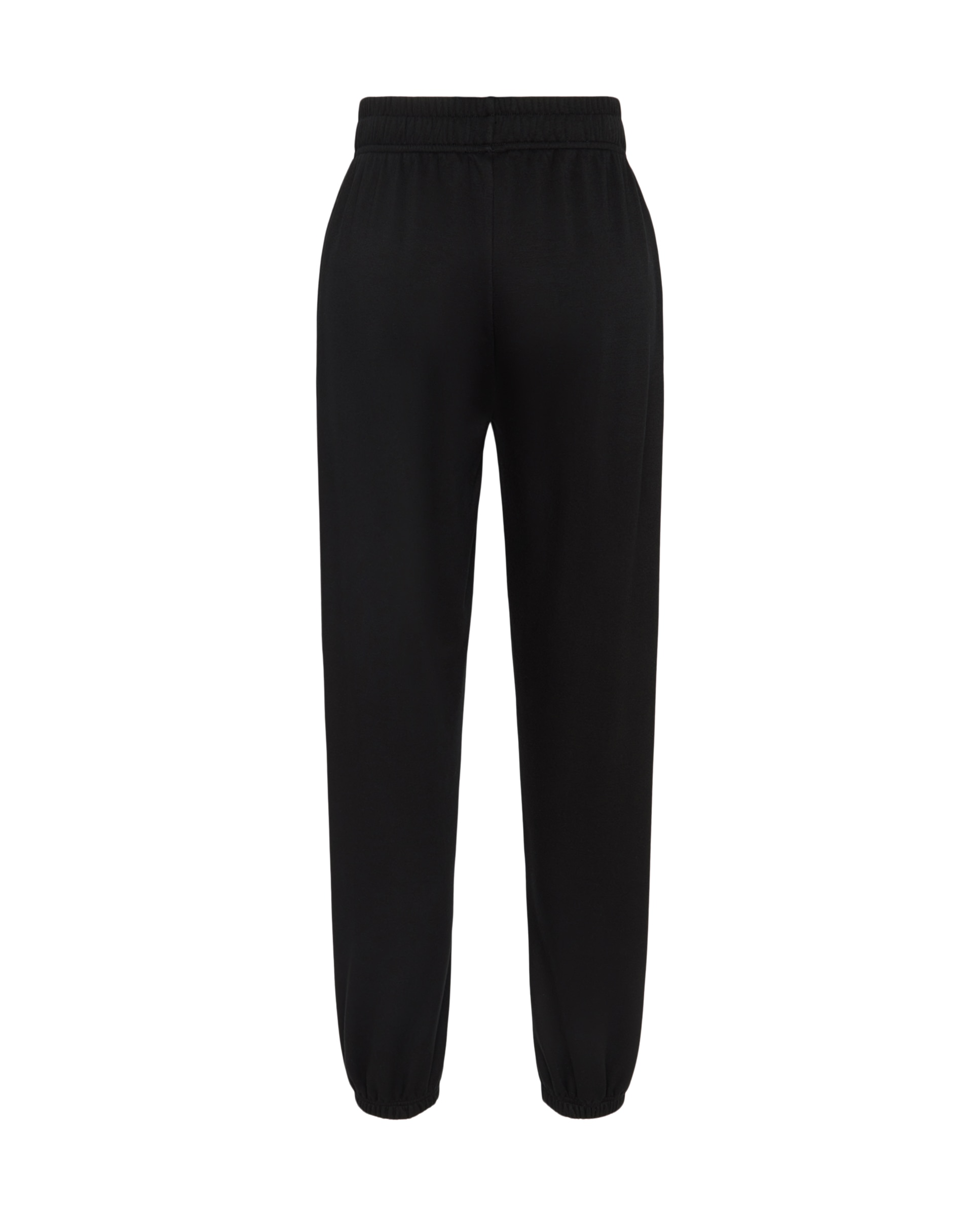 Pantalón con puño Modal cálido Sportcasual de mujer Boomerang - Negro Negro-5