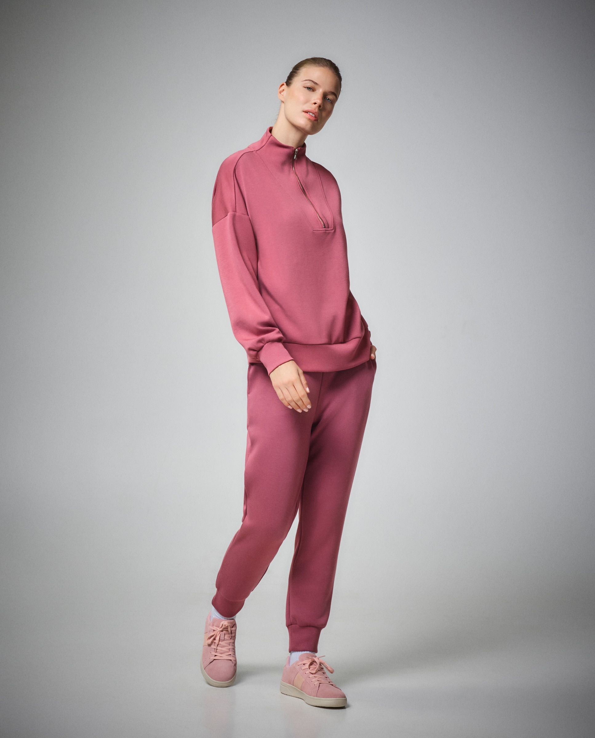 Imagem 0 de Calças com Punho de Viscose Sportcasual de Mulher