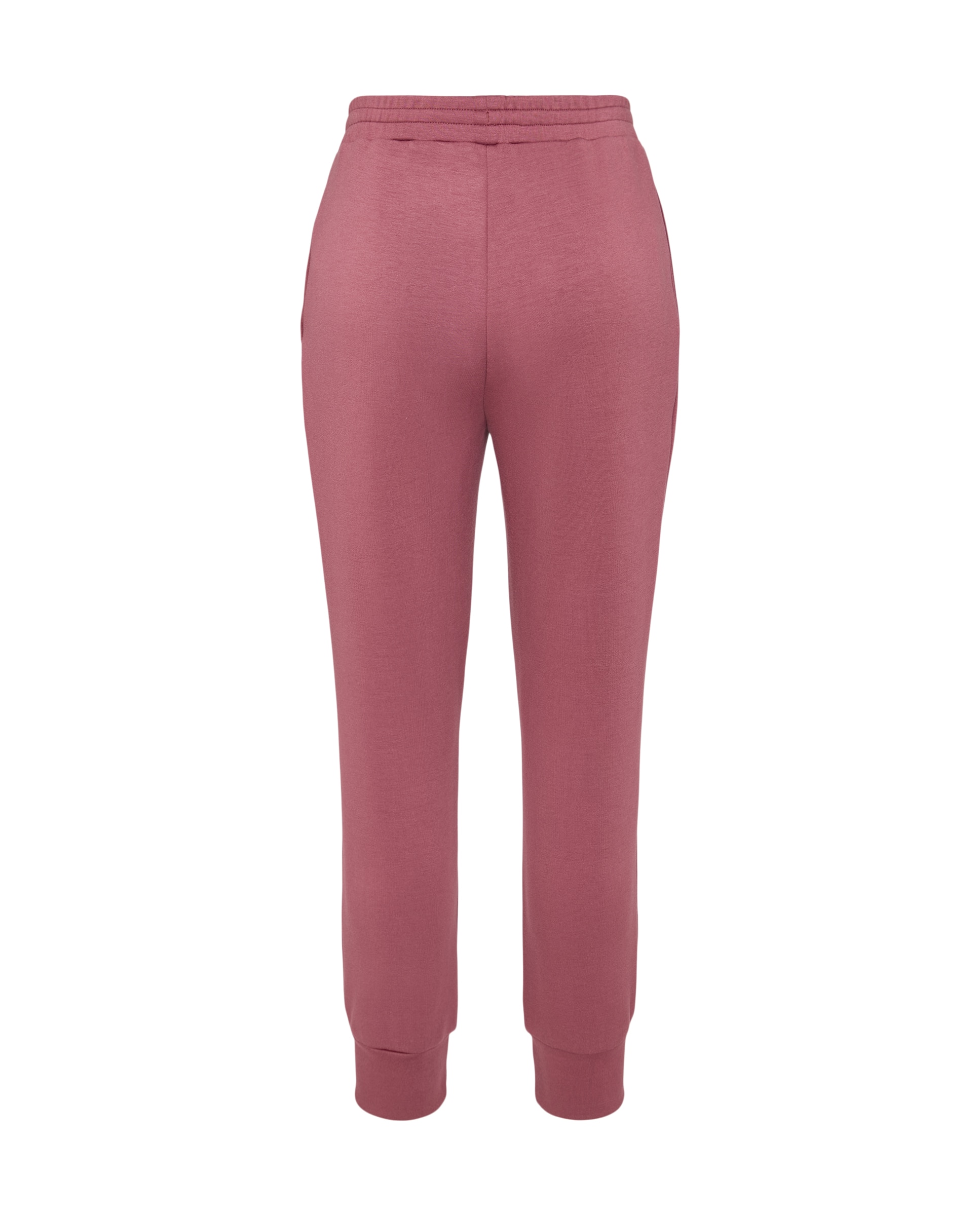 Calças com Punho de Viscose Sportcasual de Mulher 230 Rosa Escuro-5