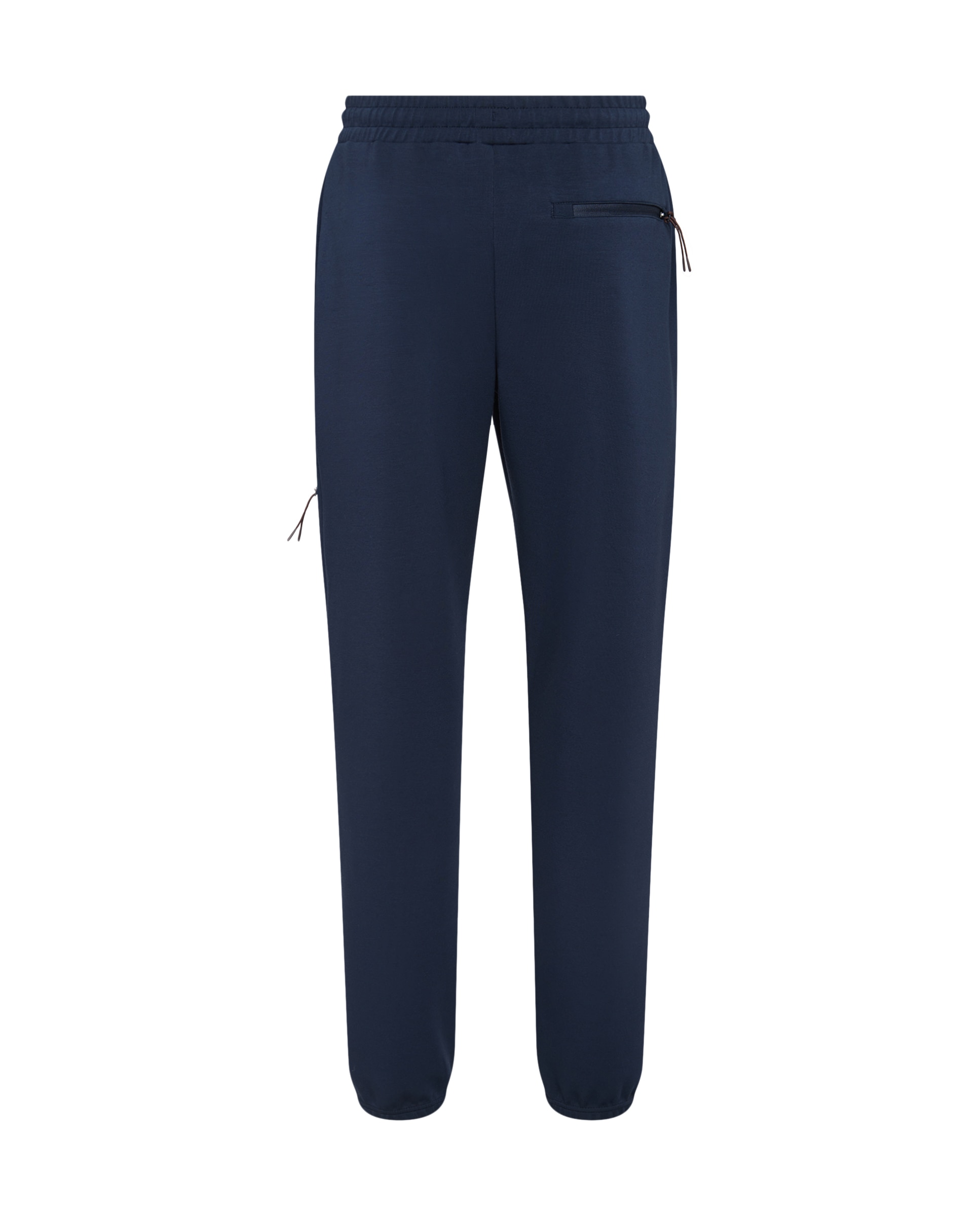 Calças de Modal com Punho Sportcasual de Homem Azul-marinho-5