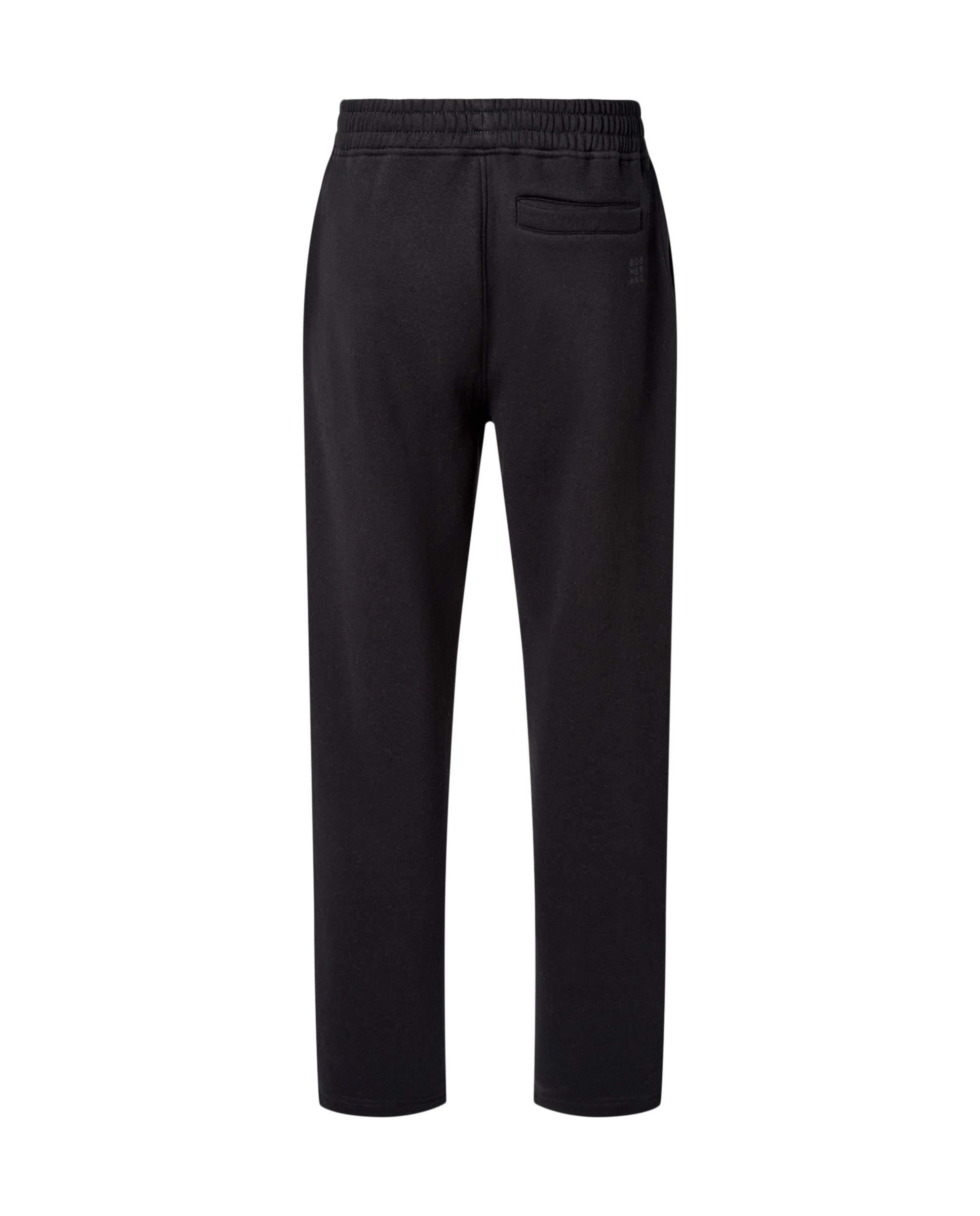 Pantalón largo recto cálido sportcasual de hombre Boomerang - Negro Negro-5