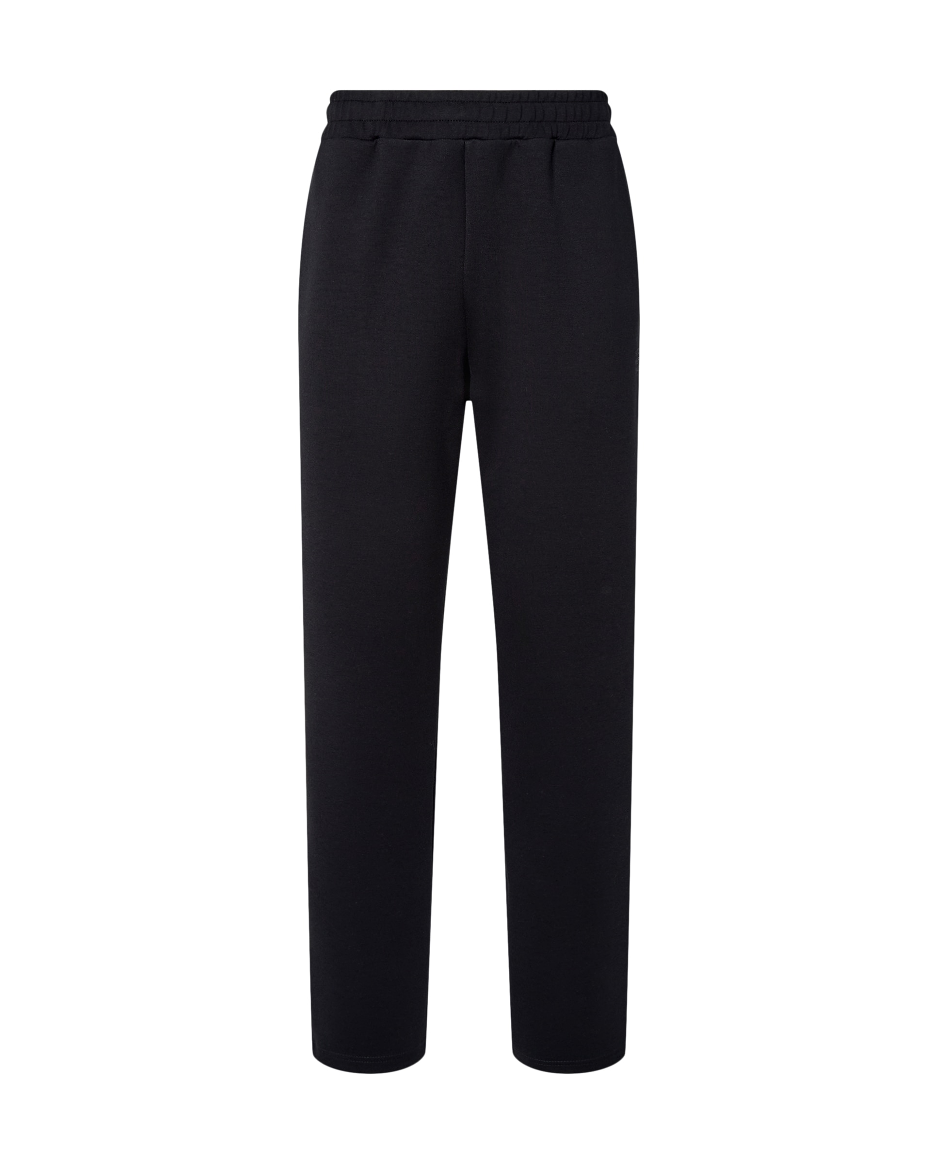 Pantalón largo recto de viscosa de sportcasual de hombre Boomerang - Negro Negro-4