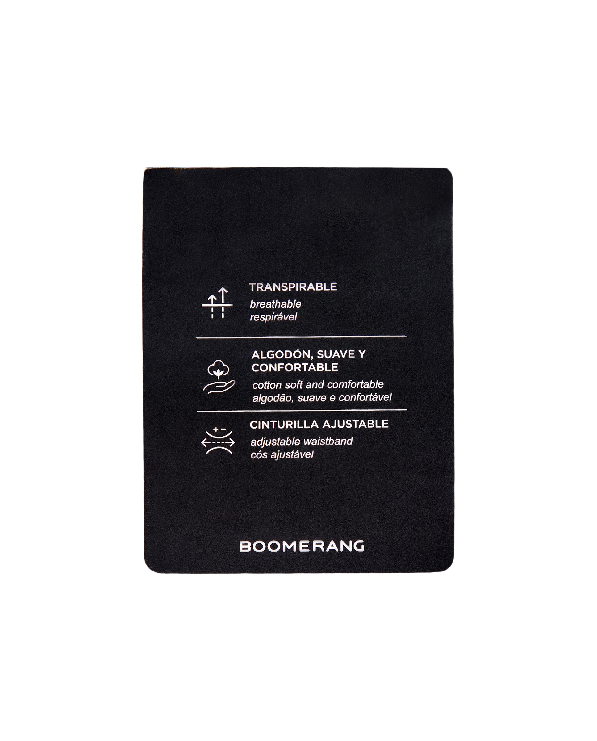 Pantalón largo recto de viscosa de sportcasual de hombre Boomerang - 580 Musgo 580 Musgo-7