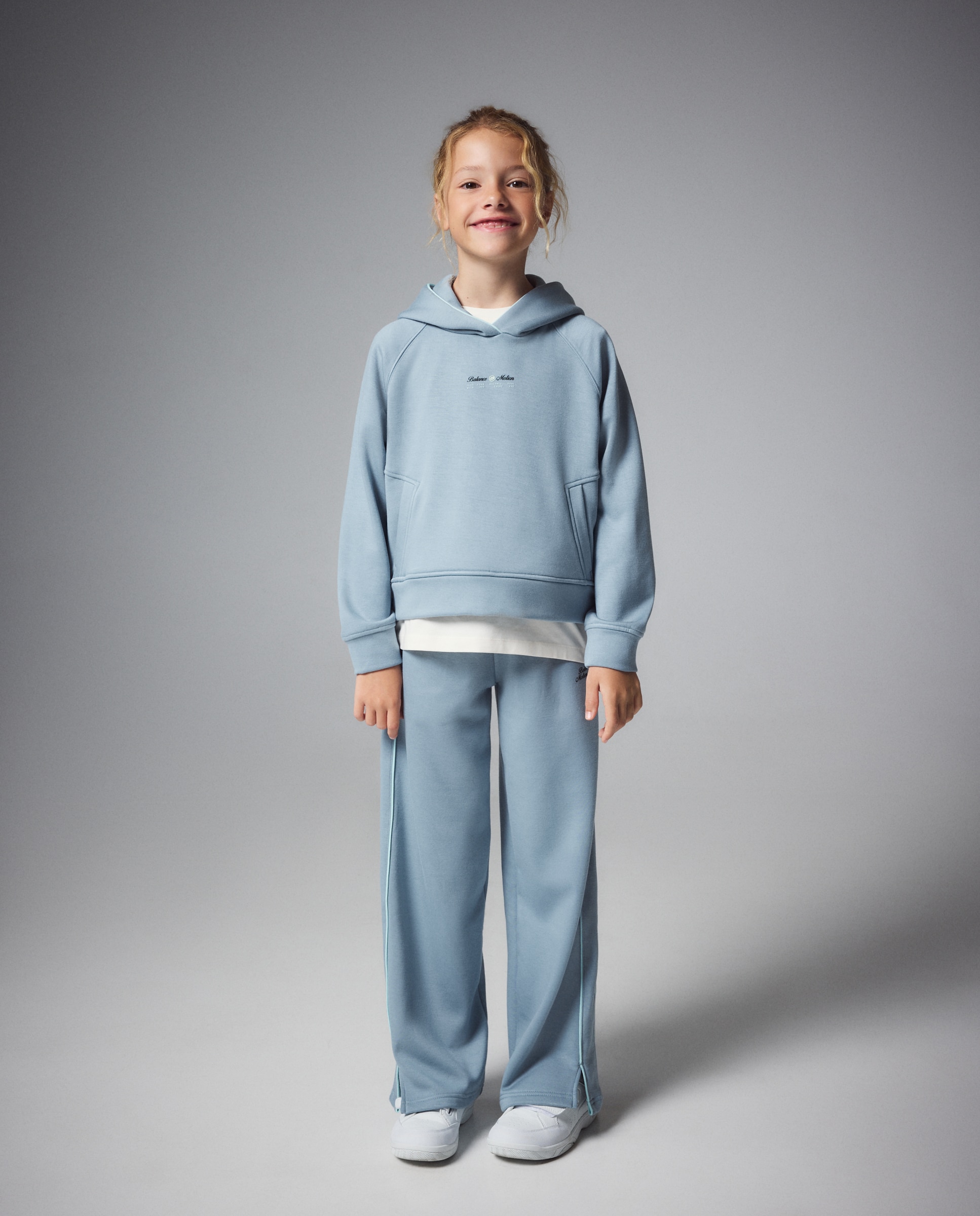 Boomerang Pantalón largo flare Modal Sportcasual de niña Añil